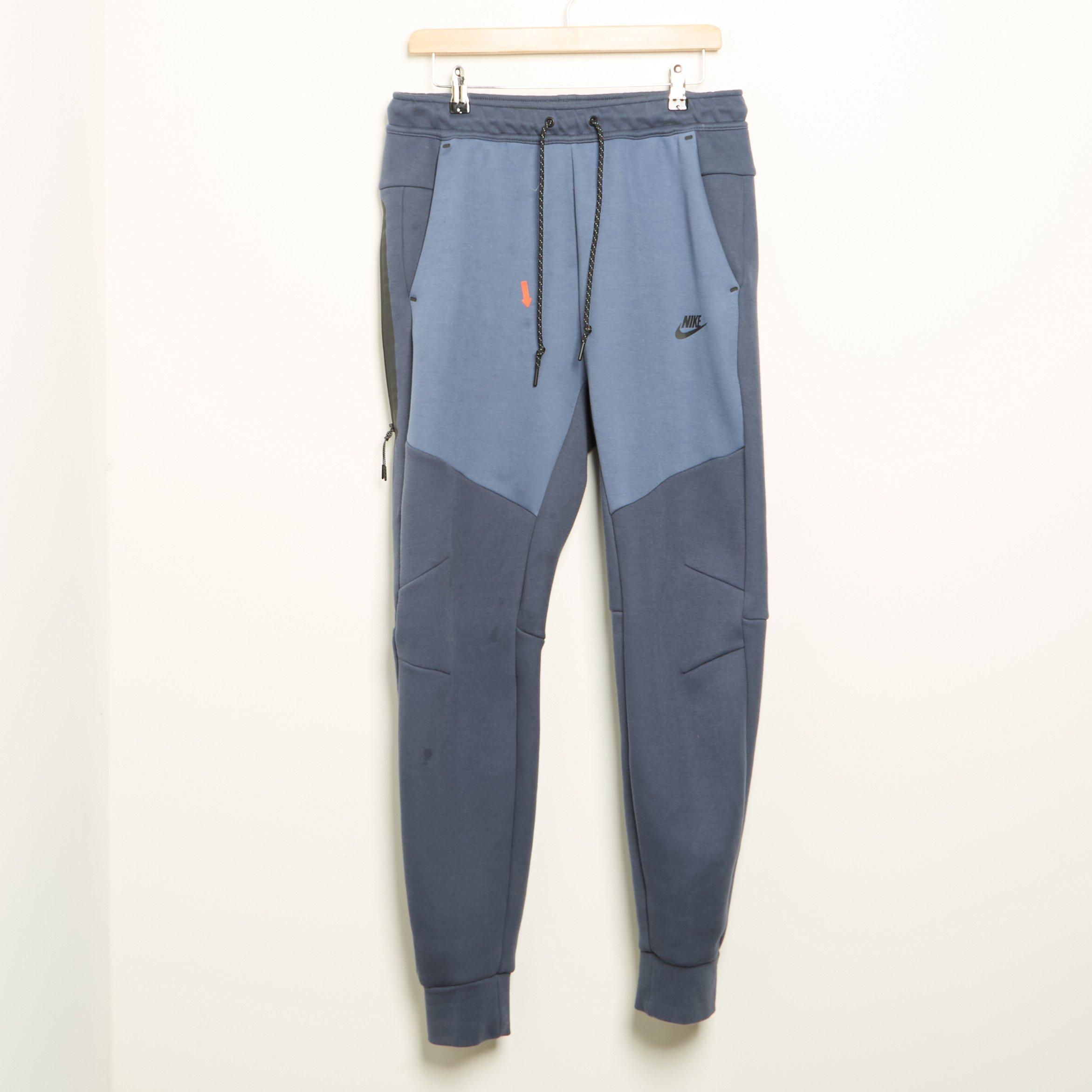 NIKE Tech Fleece Joggers Men's Blue SIZE M