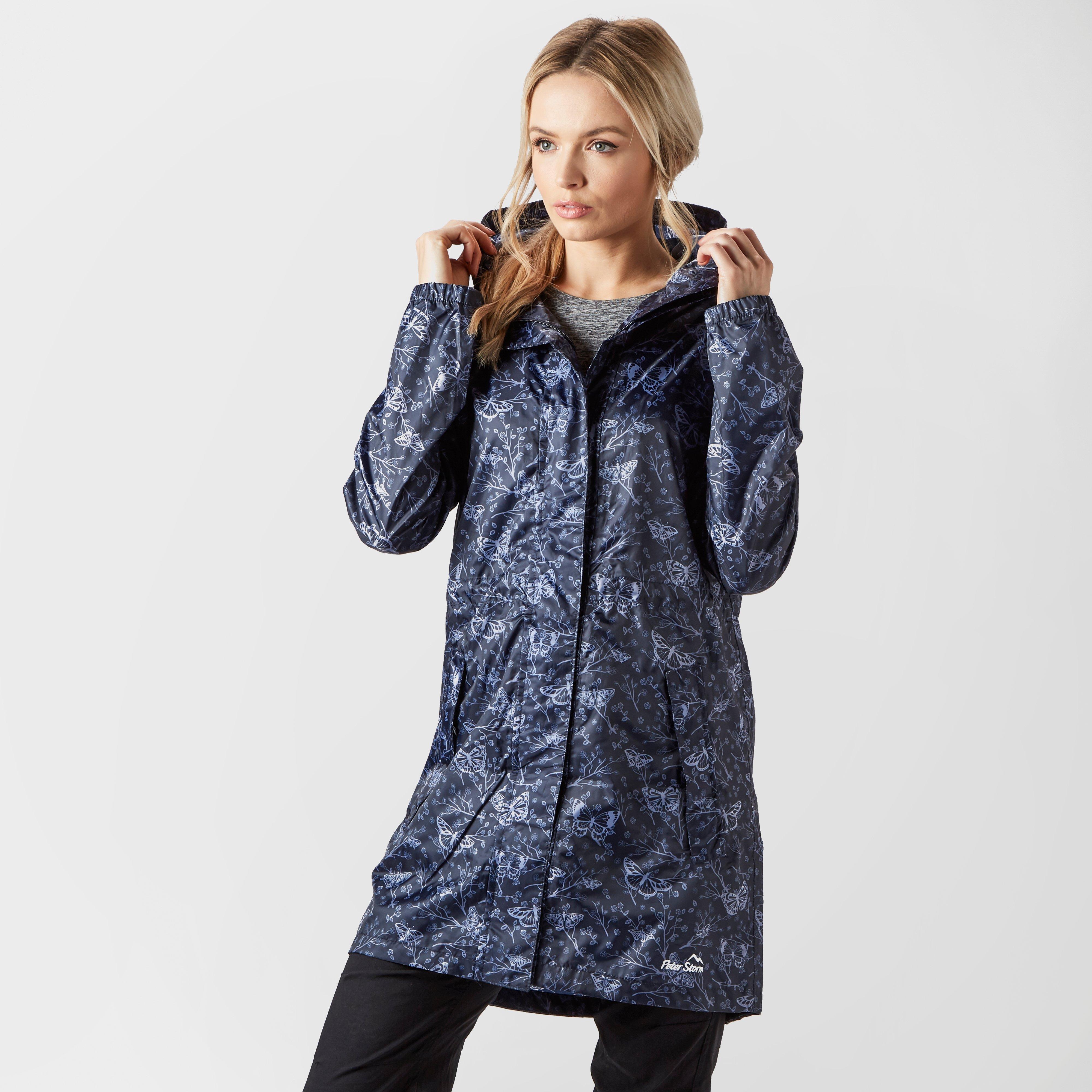 Image of Peter Storm Womens Parka In A Pack, Navy
