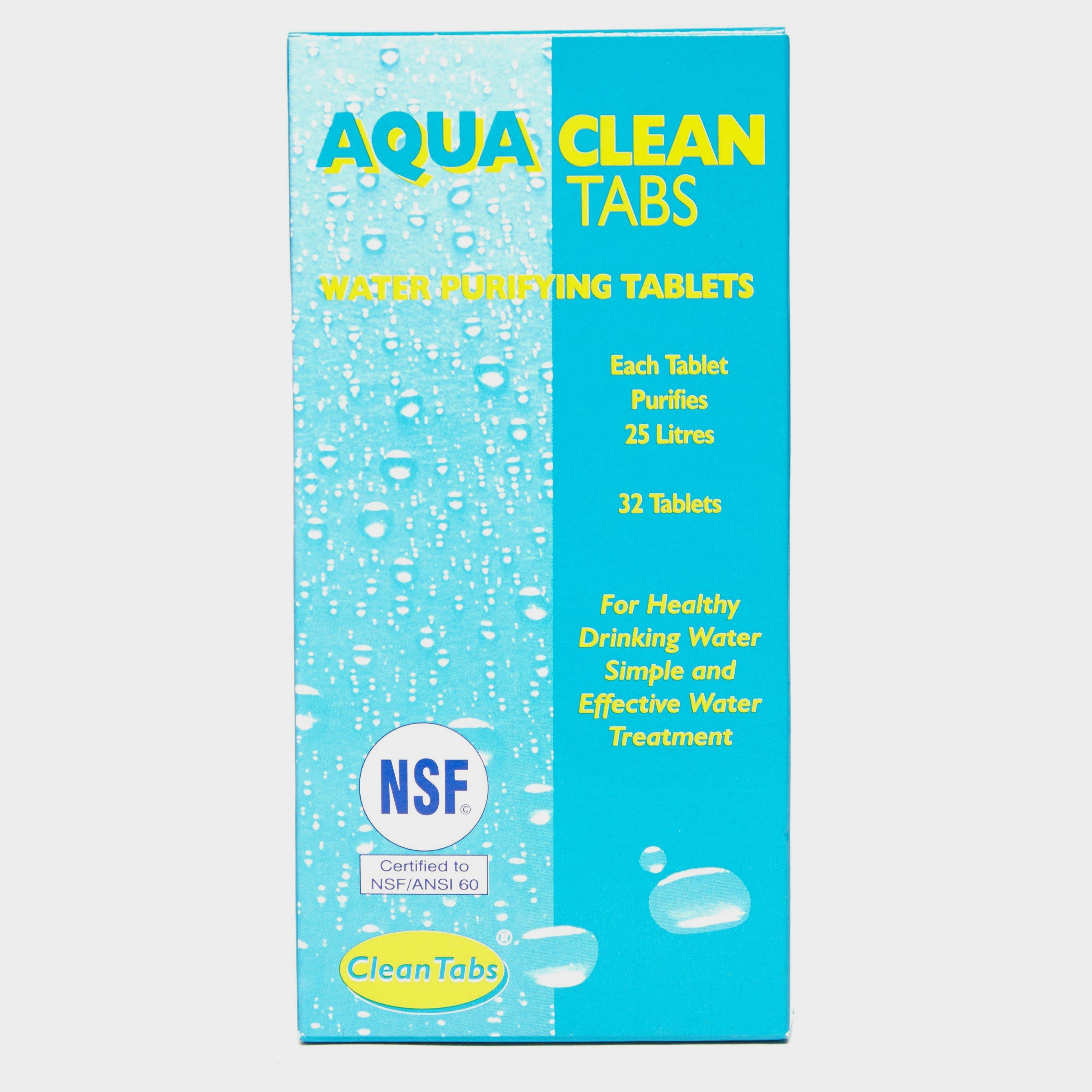 Image of Quest Aqua Clean Water Purifying Tablets, Blue