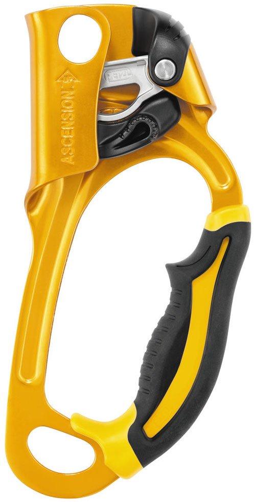  Petzl Ascension Right-Handed Rope Ascender, Yellow