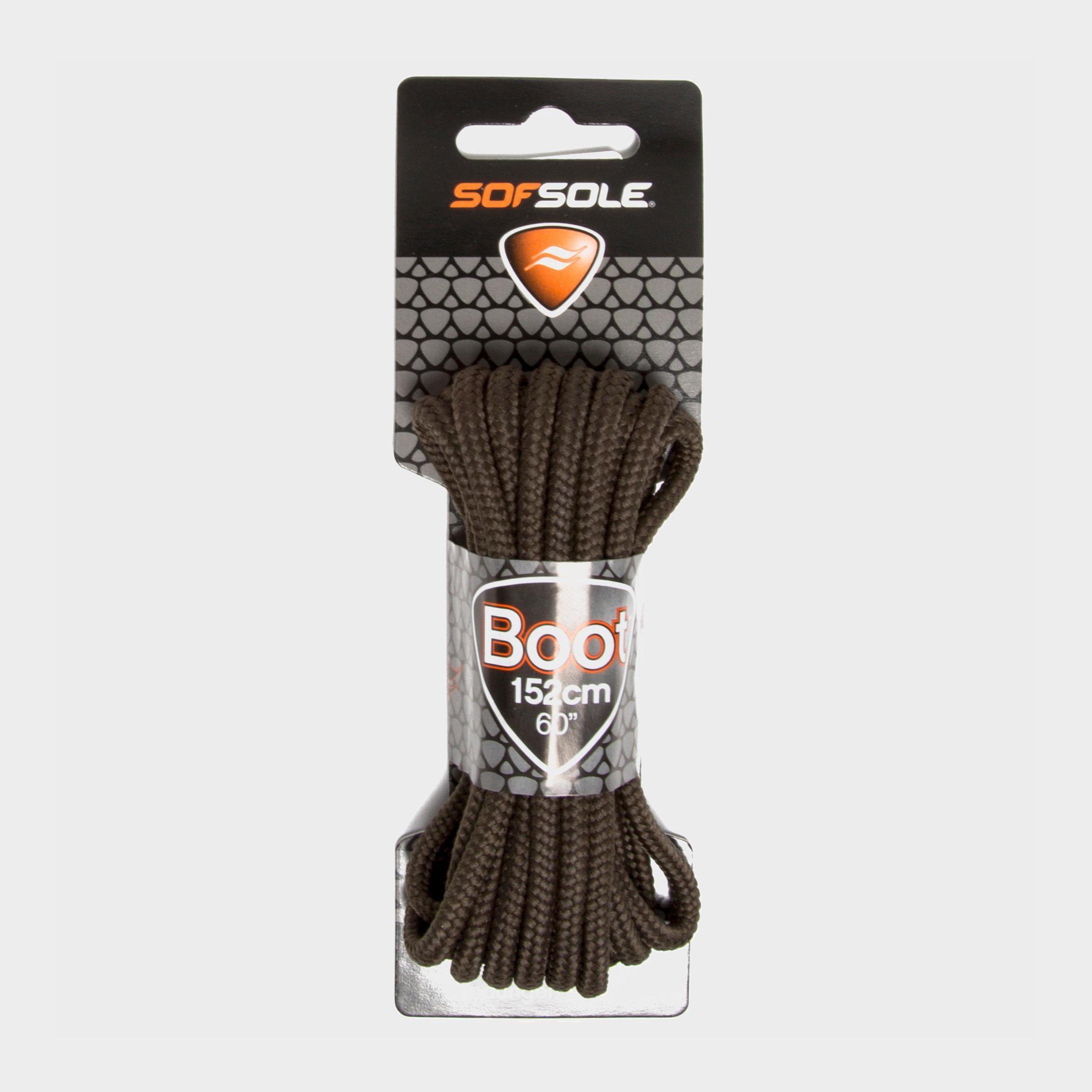 Image of Sof Sole Wax Boot Laces - 152cm, Green