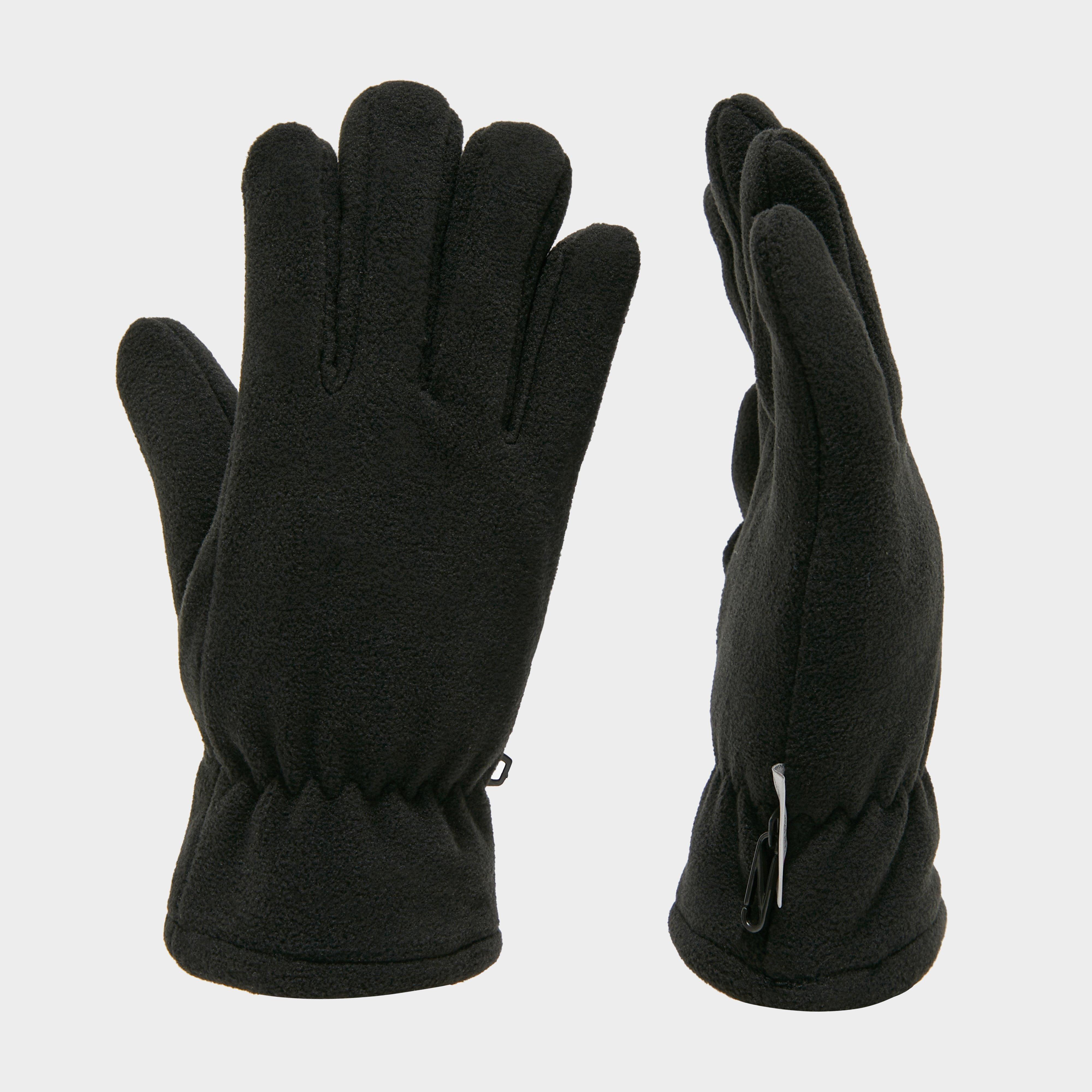 Image of Peter Storm Unisex Thinsulate Fleece Gloves, Black