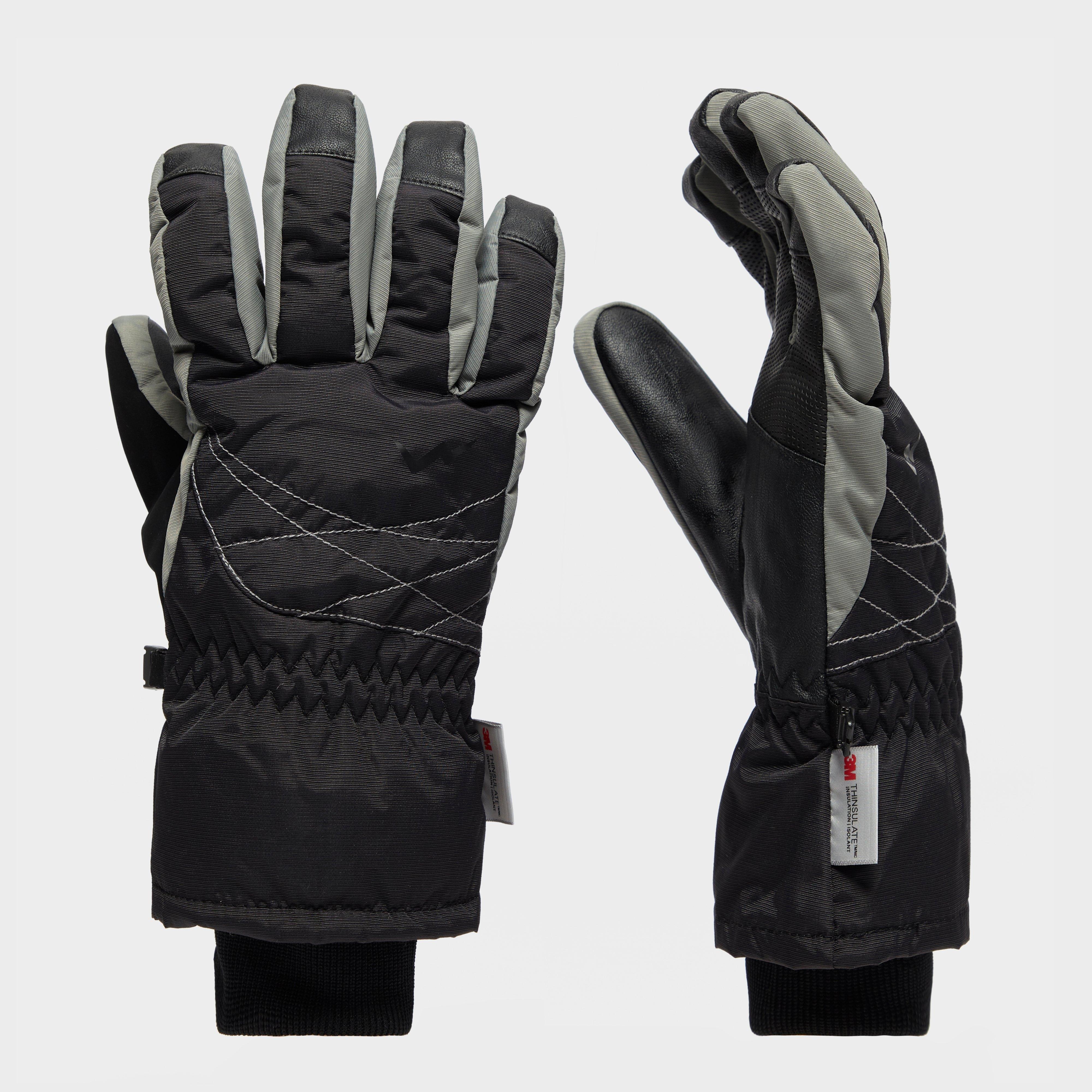 Photos - Winter Gloves & Mittens Peter Storm Women's 3M Ski Glove, Black 