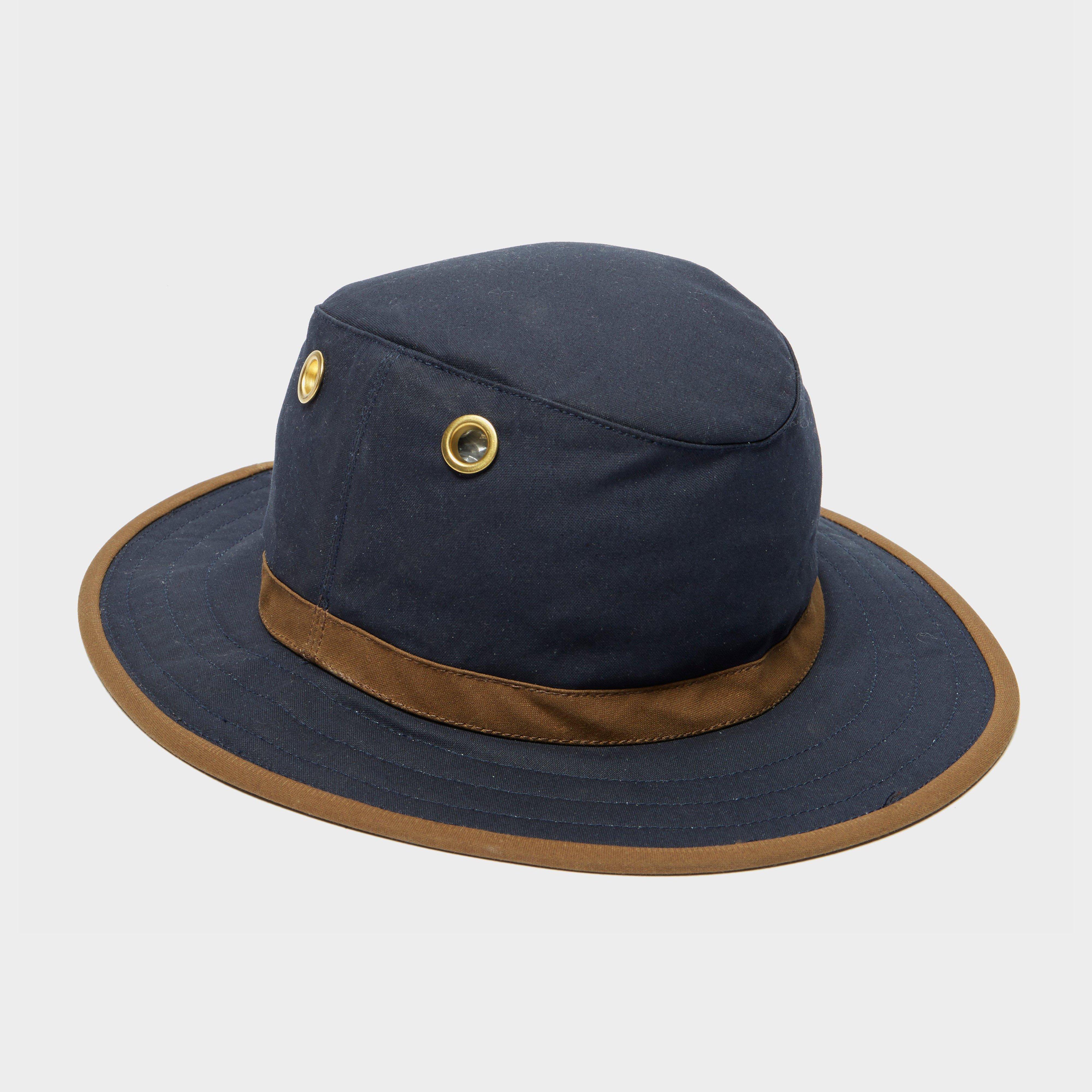 Image of Tilley TWC7 Outback Waxed Cotton Hat, Navy