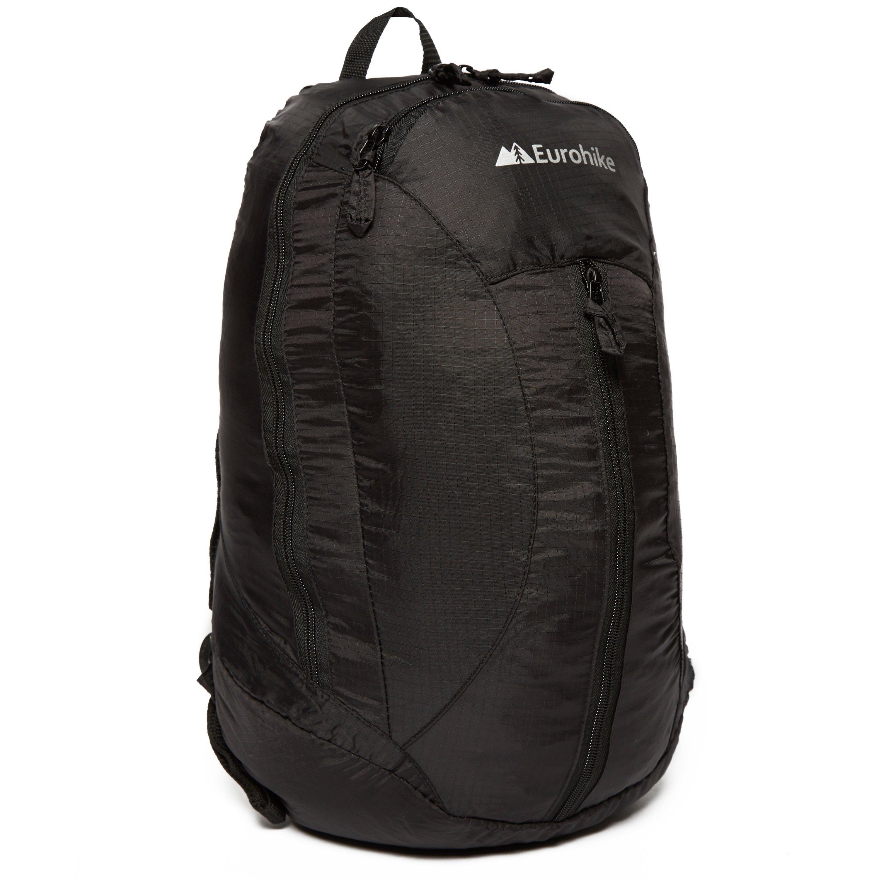 Photos - Backpack Eurohike EH PACKABLE DAYSACK, Black 