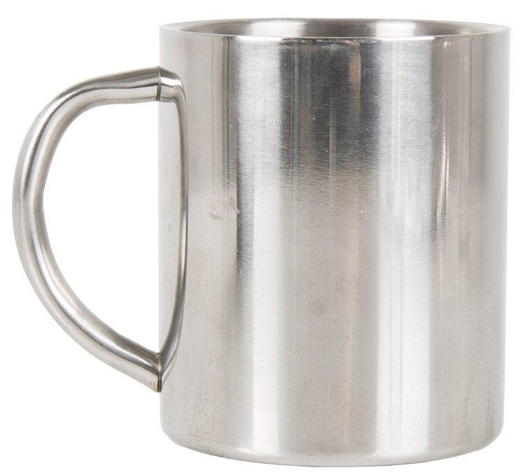 Image of LIFEVENTURE Stainless Steel Camping Mug, Silver
