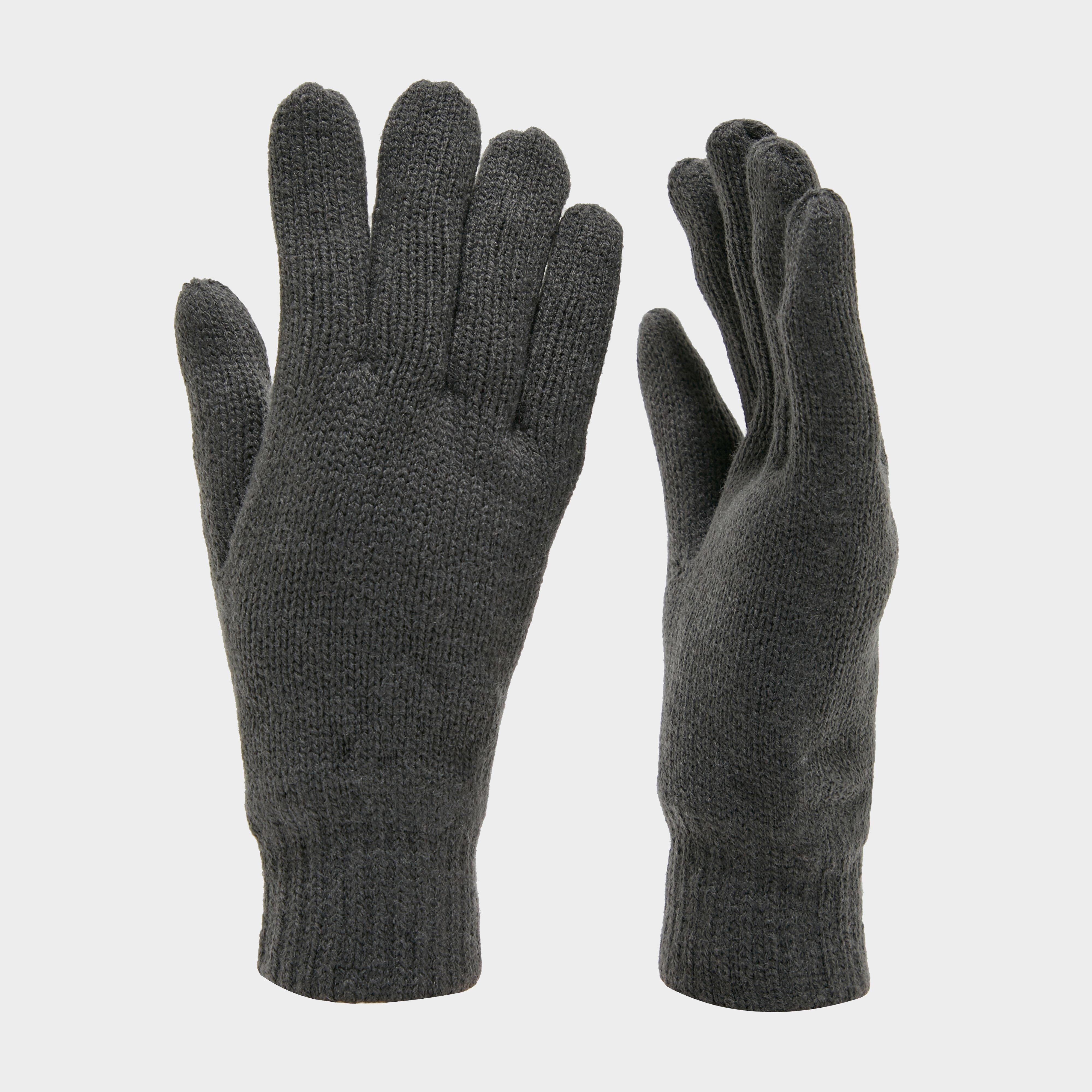 Image of Peter Storm Peter Storm Unisex Thinsulate Knit Fleece Gloves, Grey