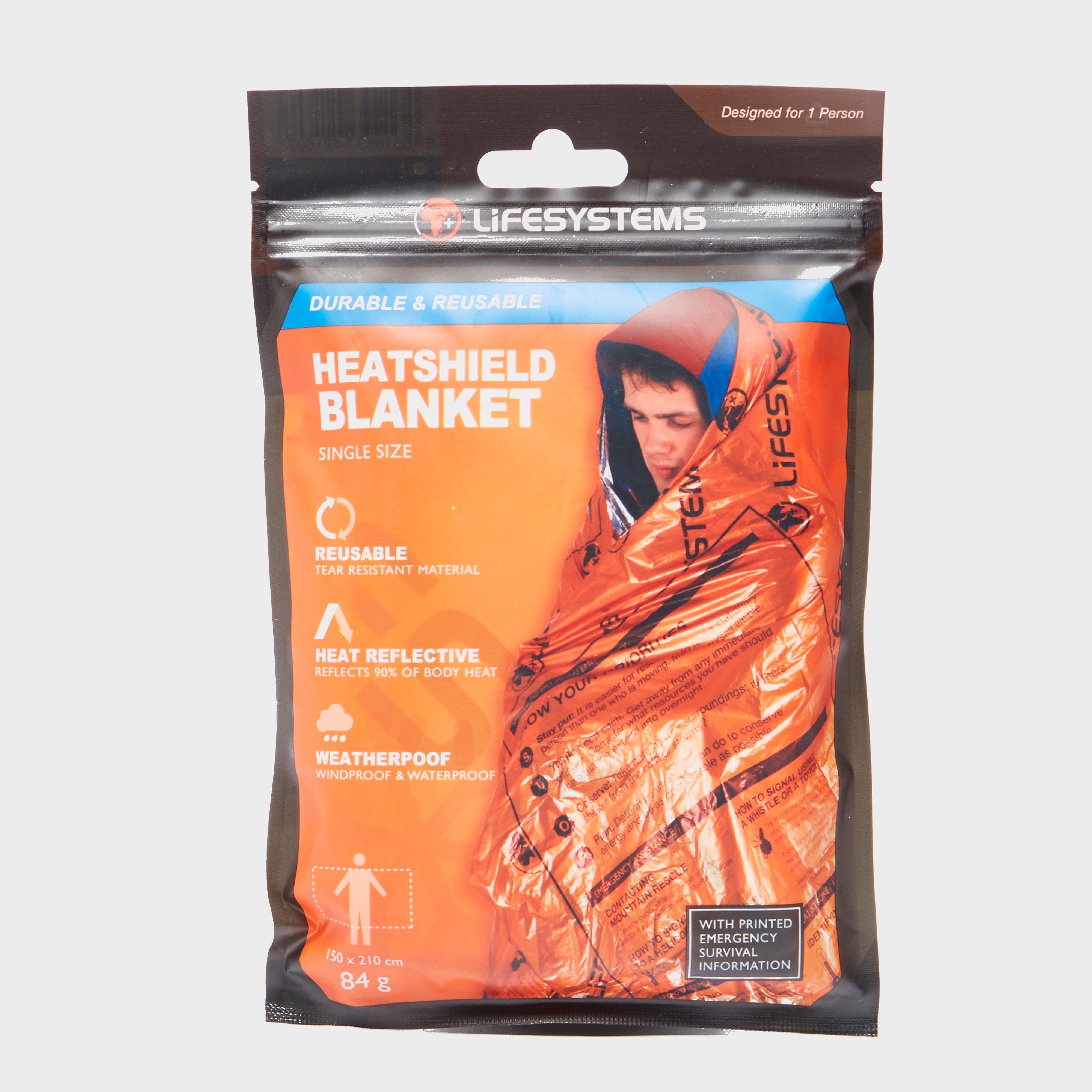 Image of Lifesystems HeatShield Thermal Blanket, Orange