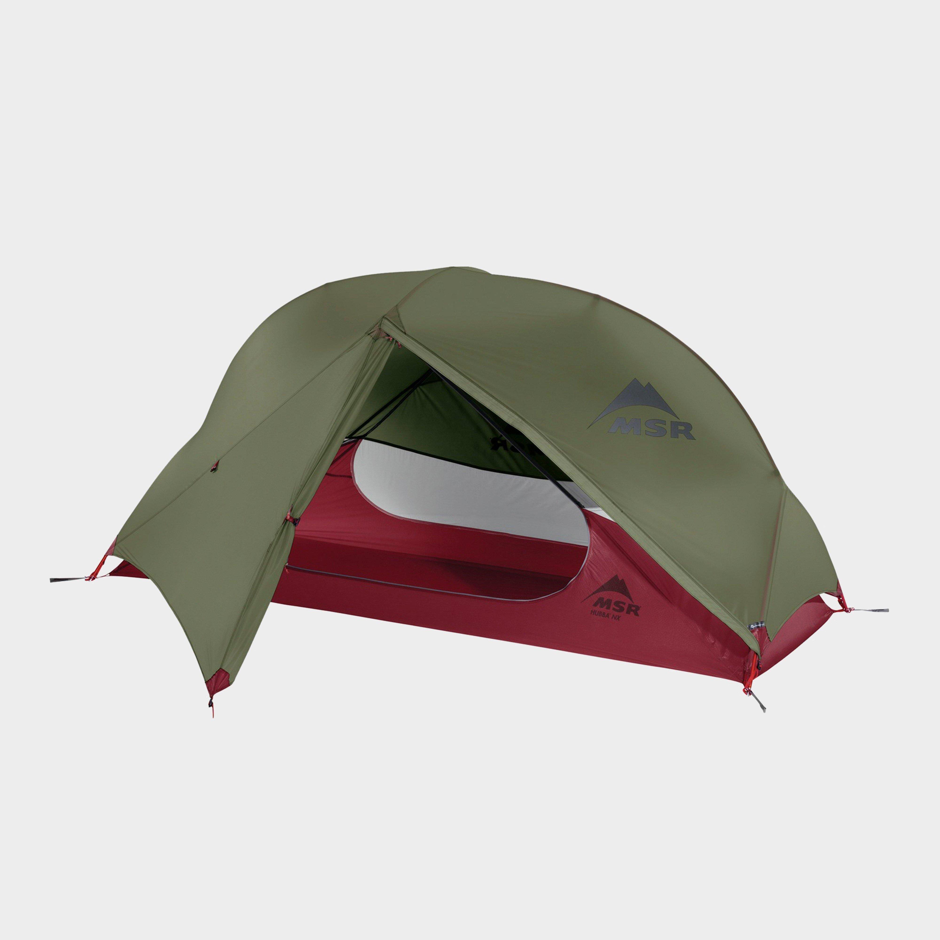 Image of MSR Hubba NX Backpacking Tent, Green