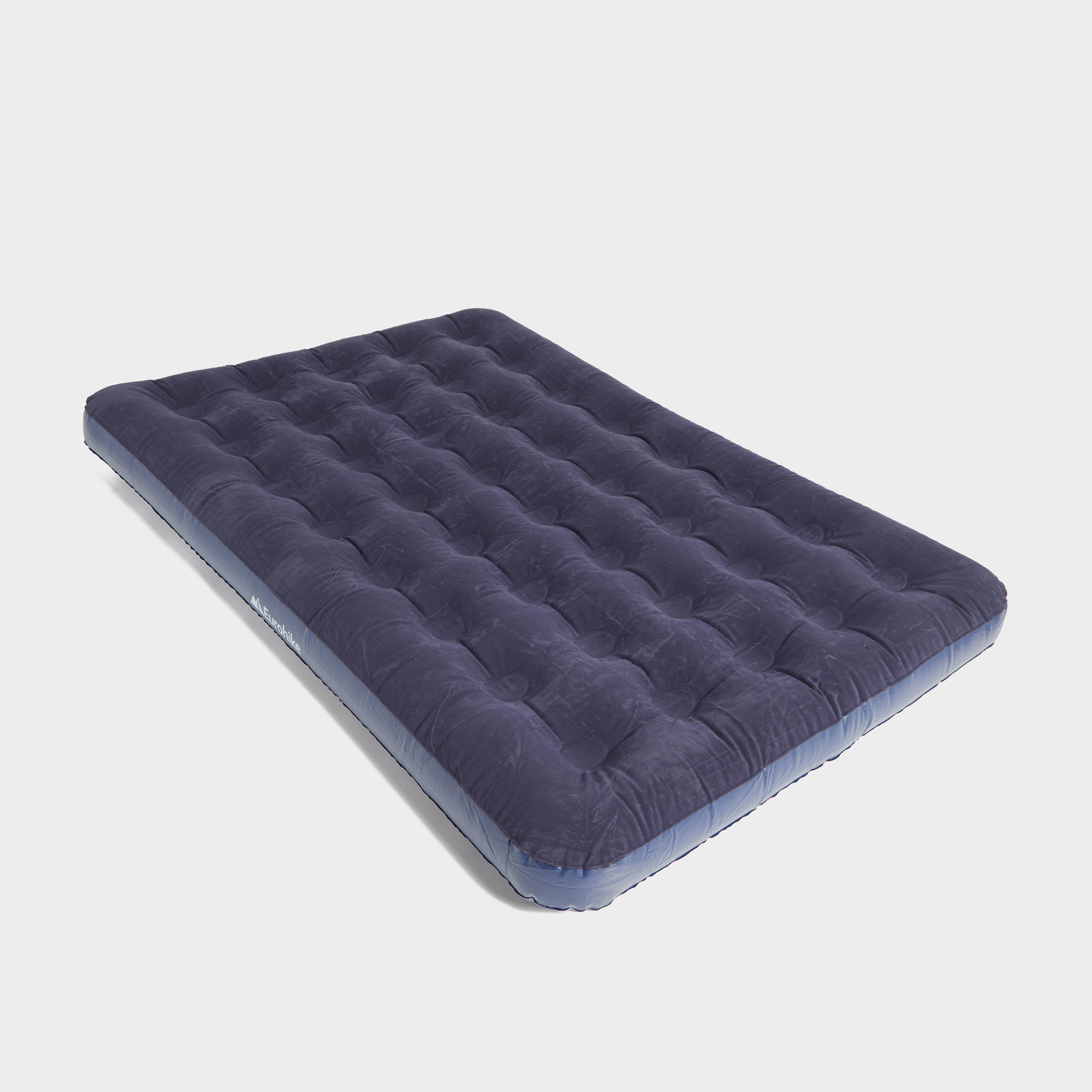 Image of Eurohike Flocked Double Airbed, Blue