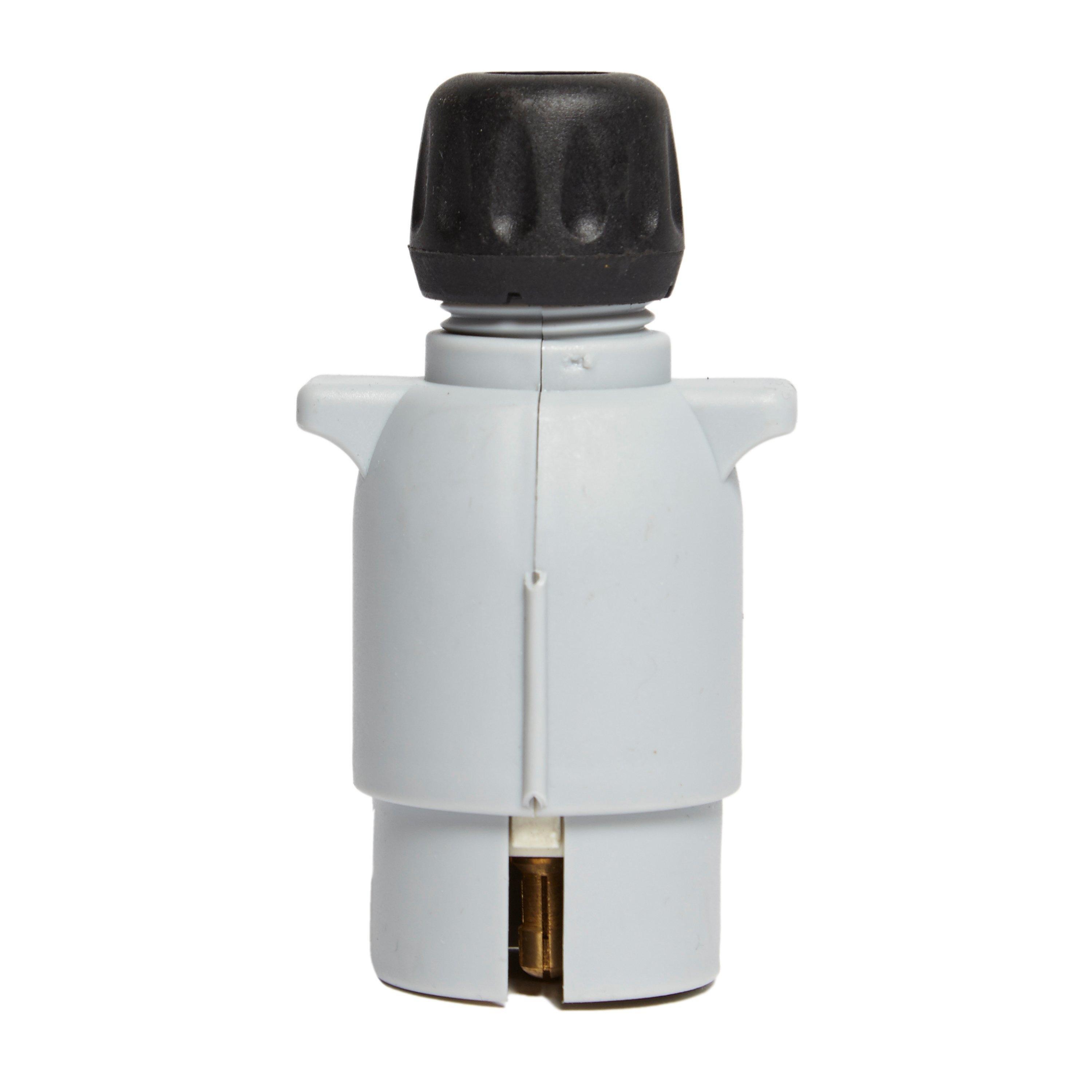 Image of Maypole 12v S-type (7-pin) Plastic Plug, Silver