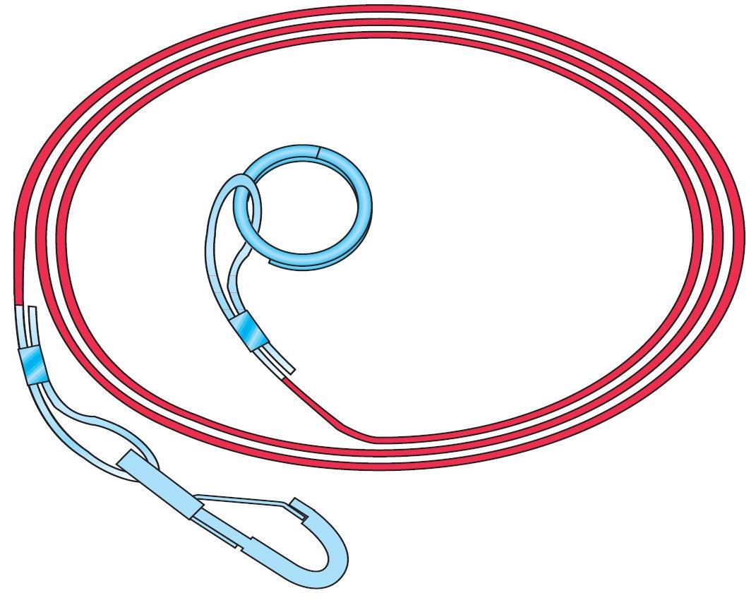 Image of Maypole Breakaway Towing Cable, Red