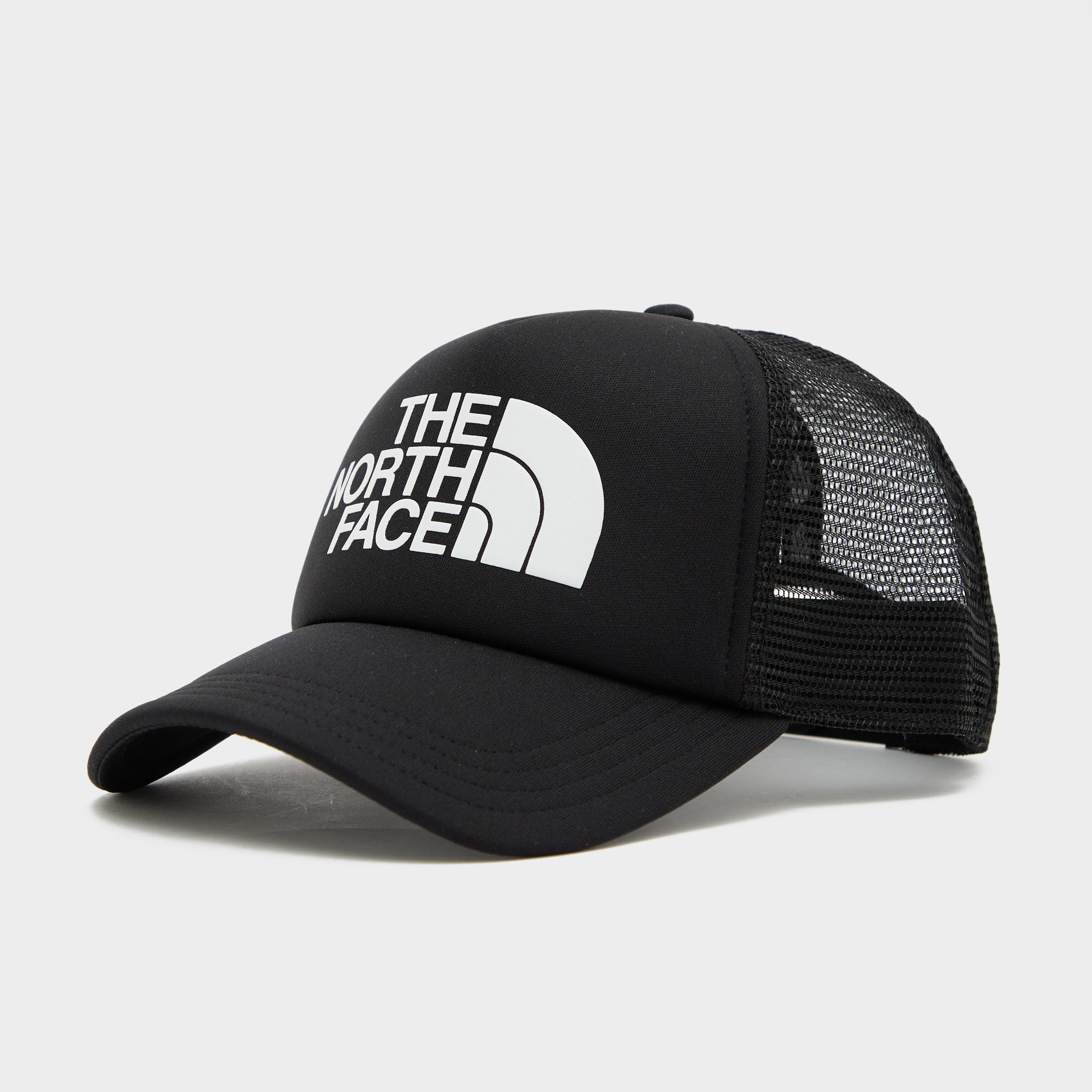 Image of The North Face Logo Trucker Cap, Black