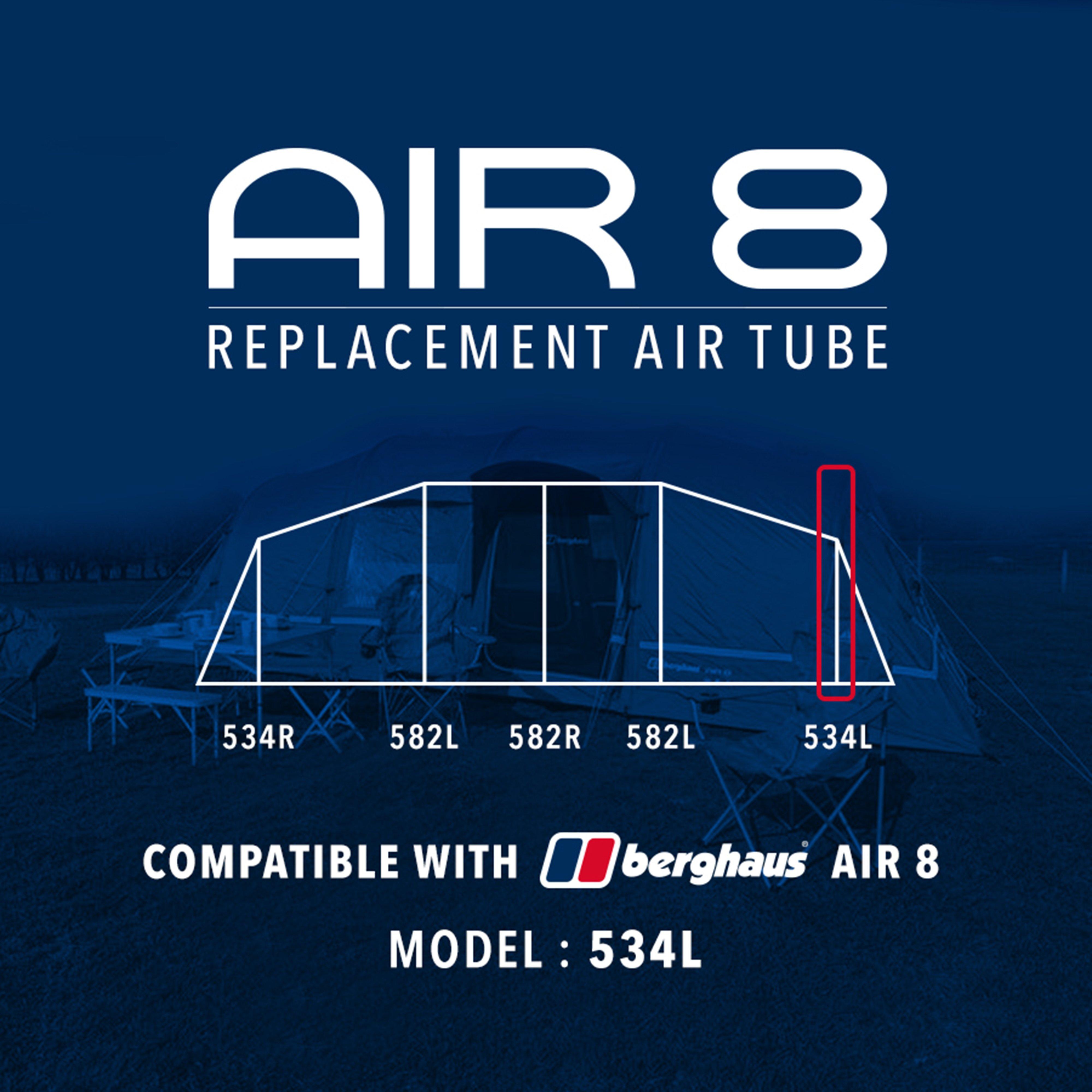  Eurohike Air 8 Replacement Air Tube (534L), Blue
