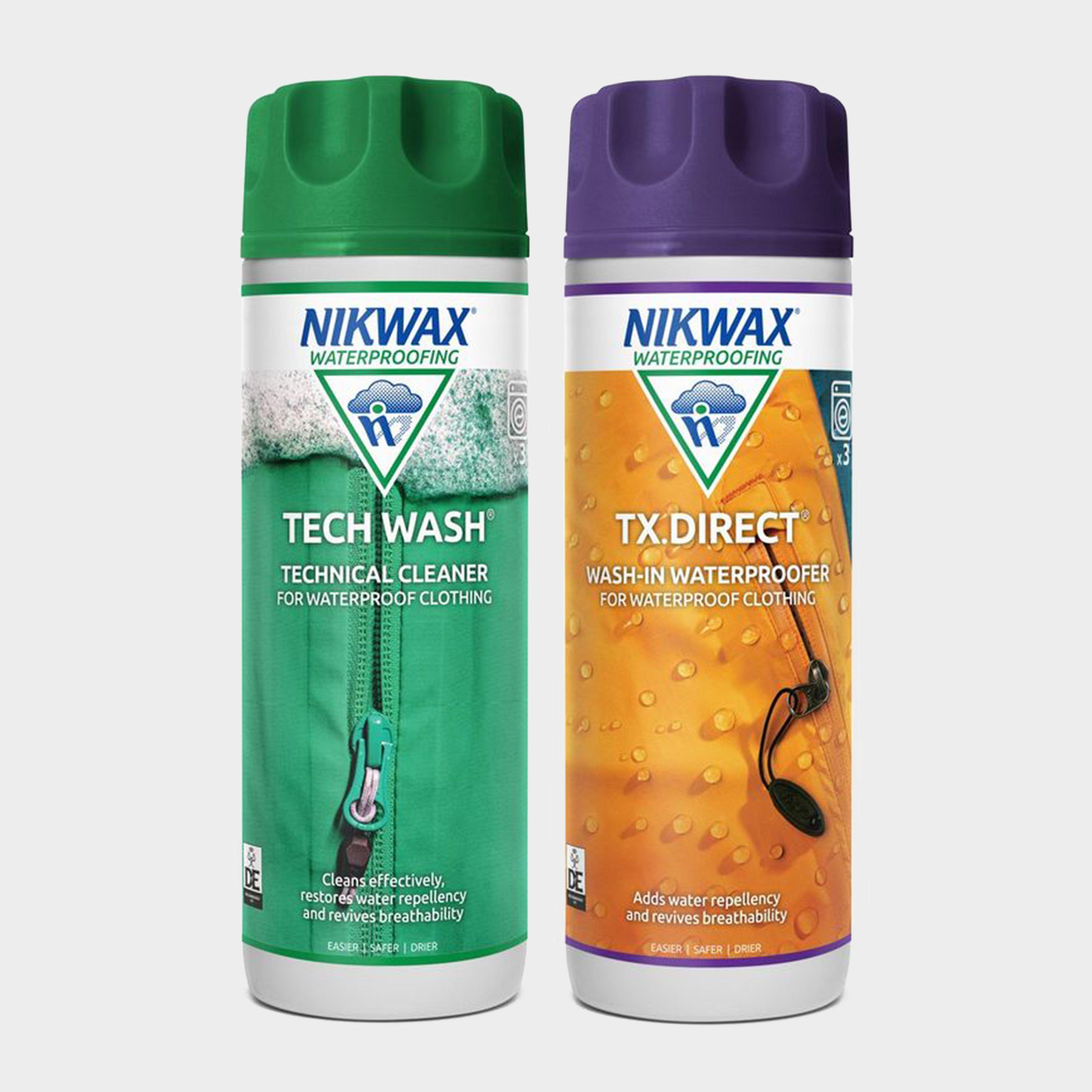 Photos - Other goods for tourism Nikwax Tech Wash and TX Direct 300ml Twin Pack, White 