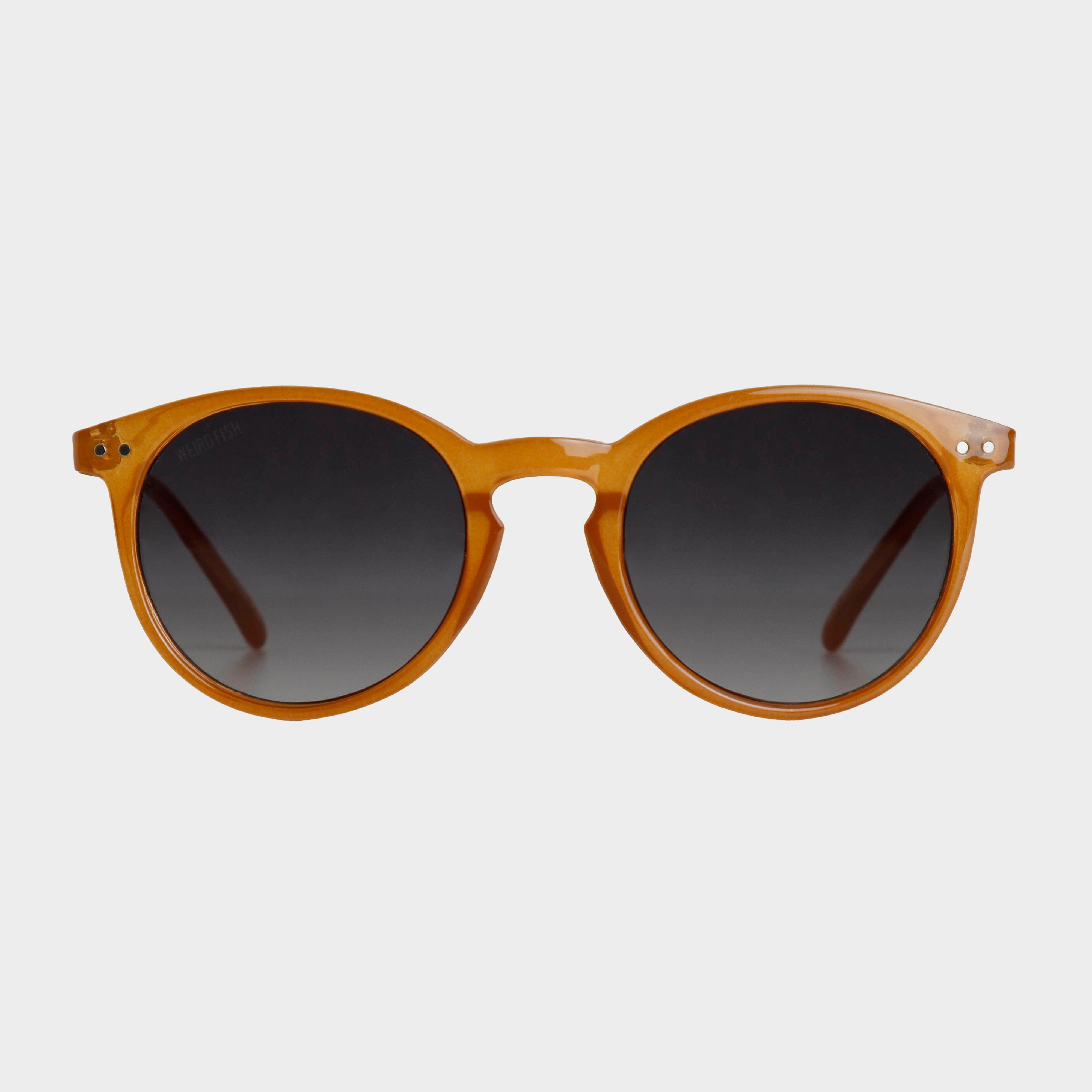 Image of Weird Fish Unisex Williams Round Sunglasses, Yellow