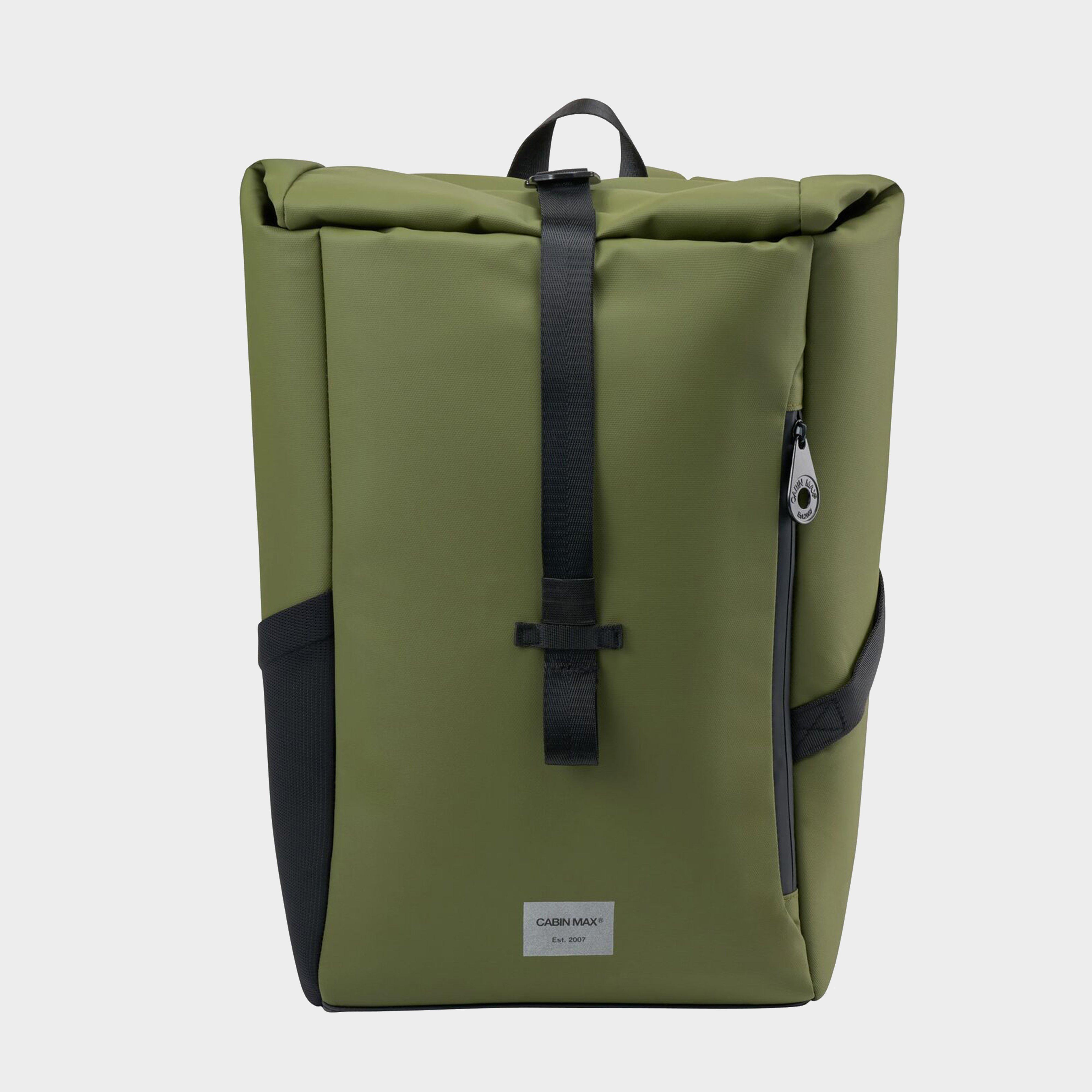 Image of Cabin Max Iseo Rolltop Backpack - 40x20x25cm Ryanair Underseat, Green