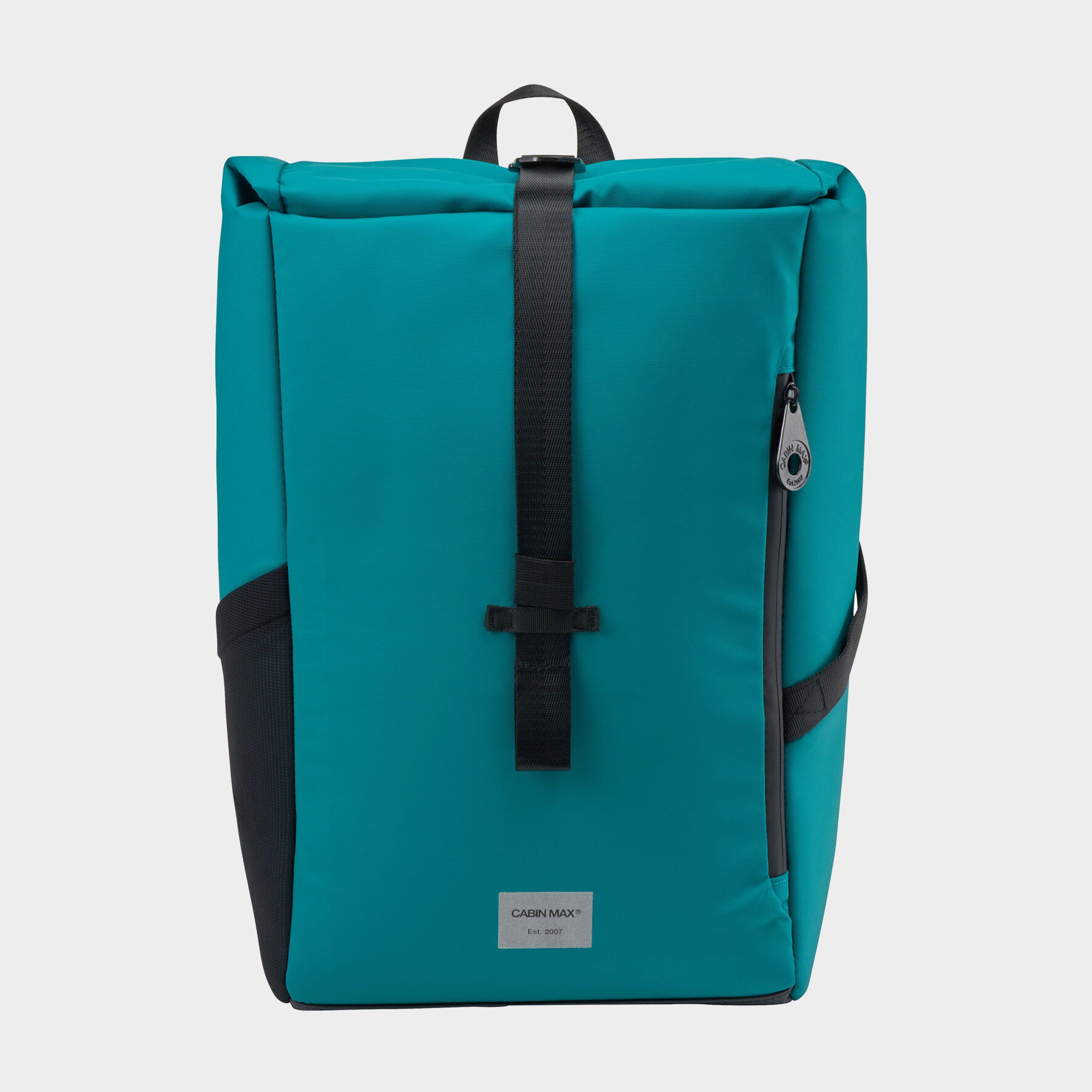 Image of Cabin Max Iseo Rolltop Backpack - 40x20x25cm Ryanair Underseat, Blue