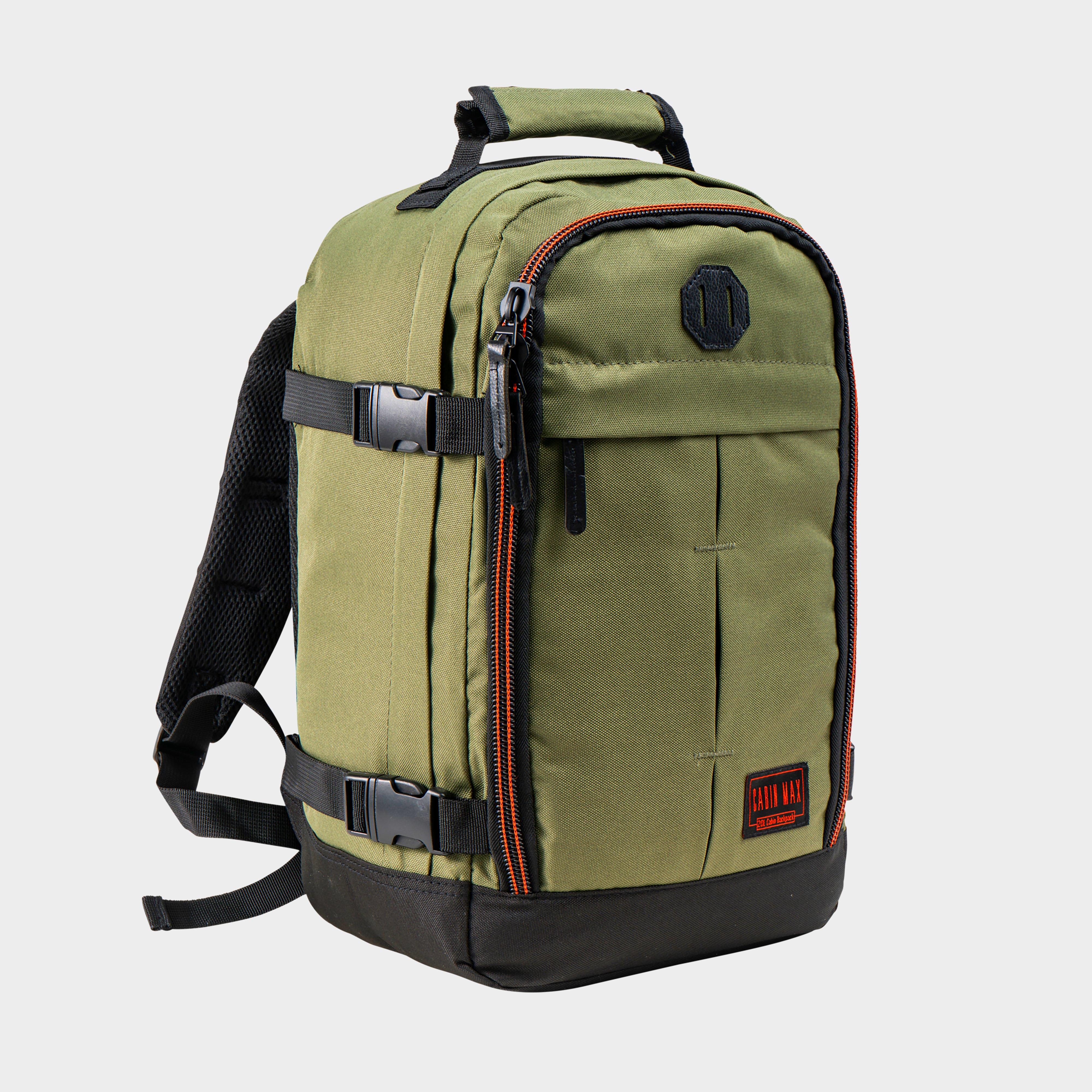 Image of Cabin Max Metz 20L For Ryanair Underseat Cabin Bag 40x20x25cm, Khaki
