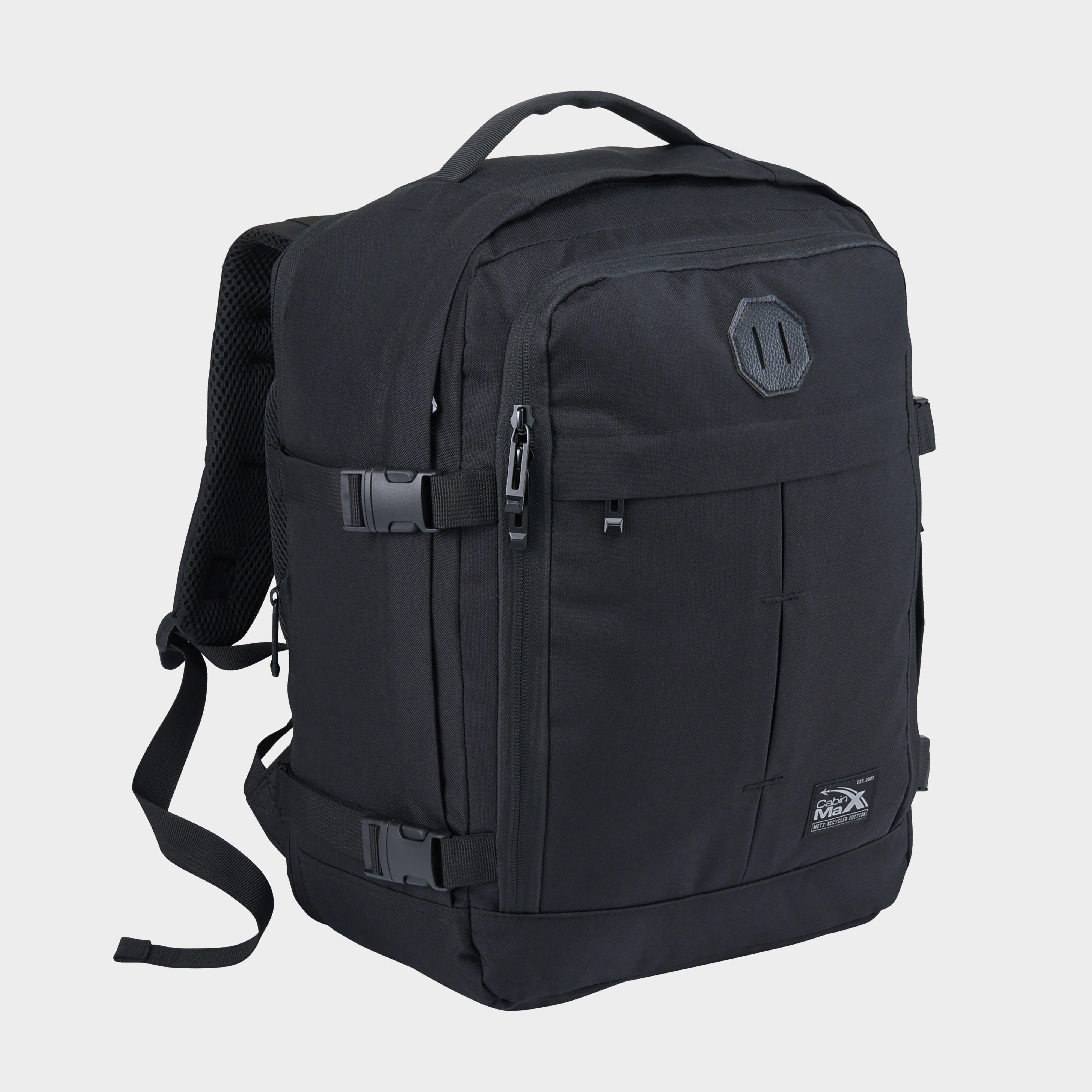 Image of Cabin Max Metz 18-24L Expandable Cabin Backpack - 40x30x15 > 40x30x20cm, Black