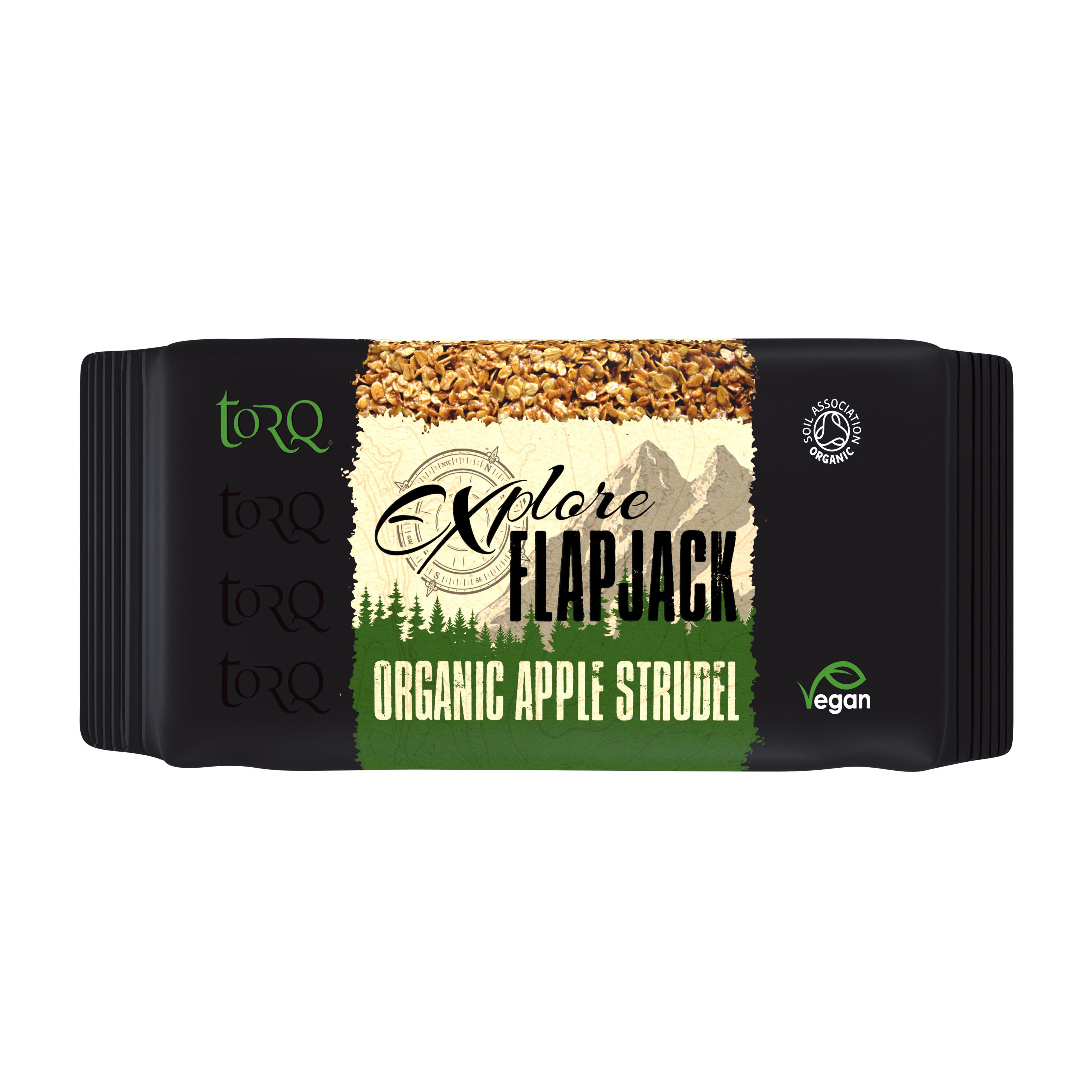 Image of TORQ Explore Flapjack Organic Ginger Cake, Black