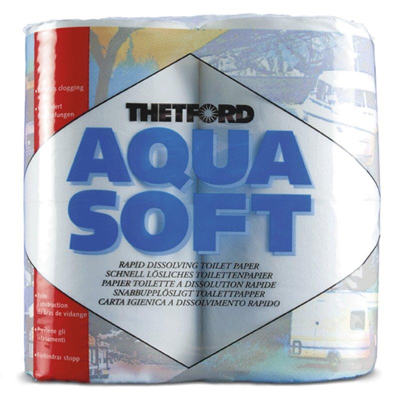 Image of Thetford Aqua Soft Camping Toilet Paper, White