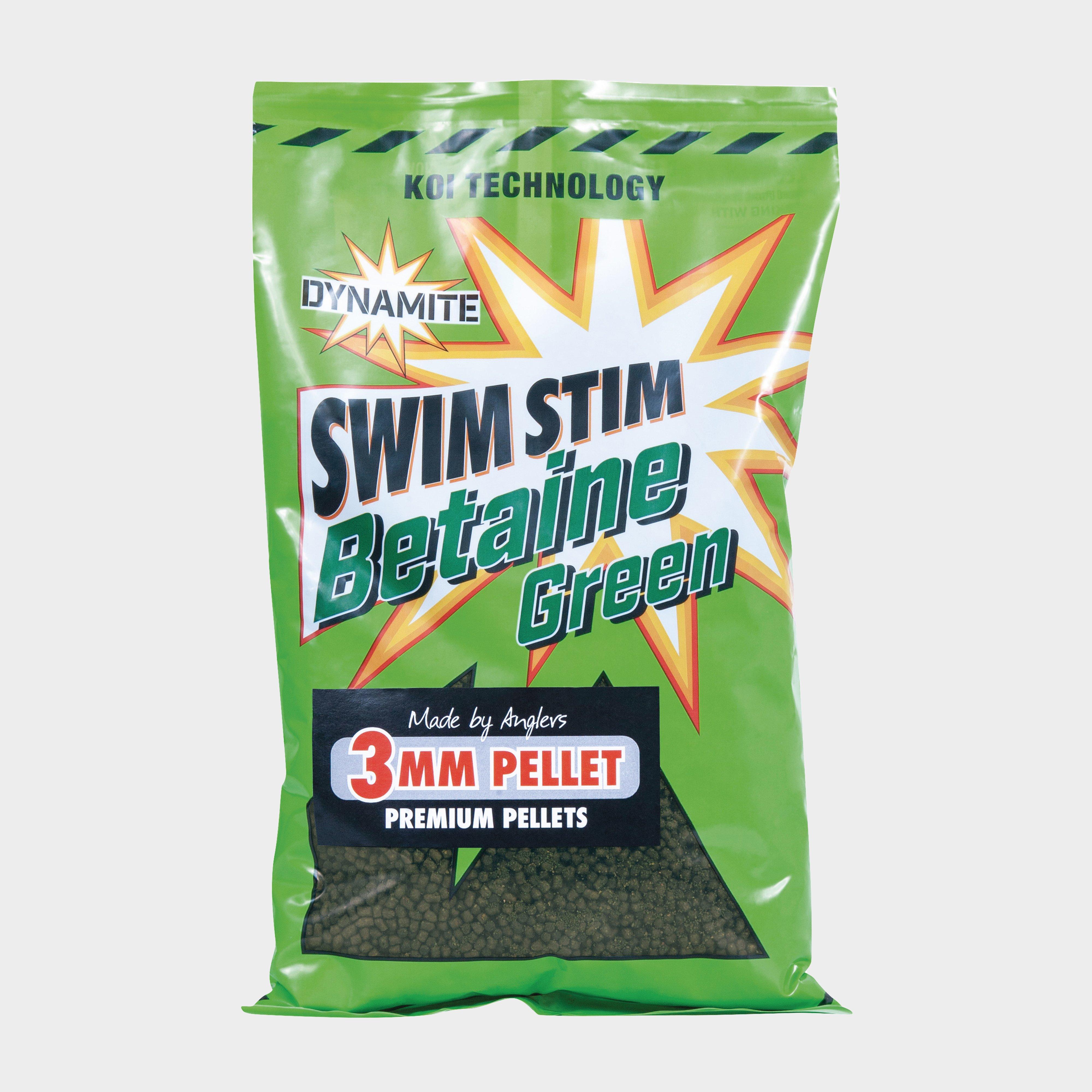 Photos - Bait Dynamite Swim Stim Green Pellets 3mm, Green 