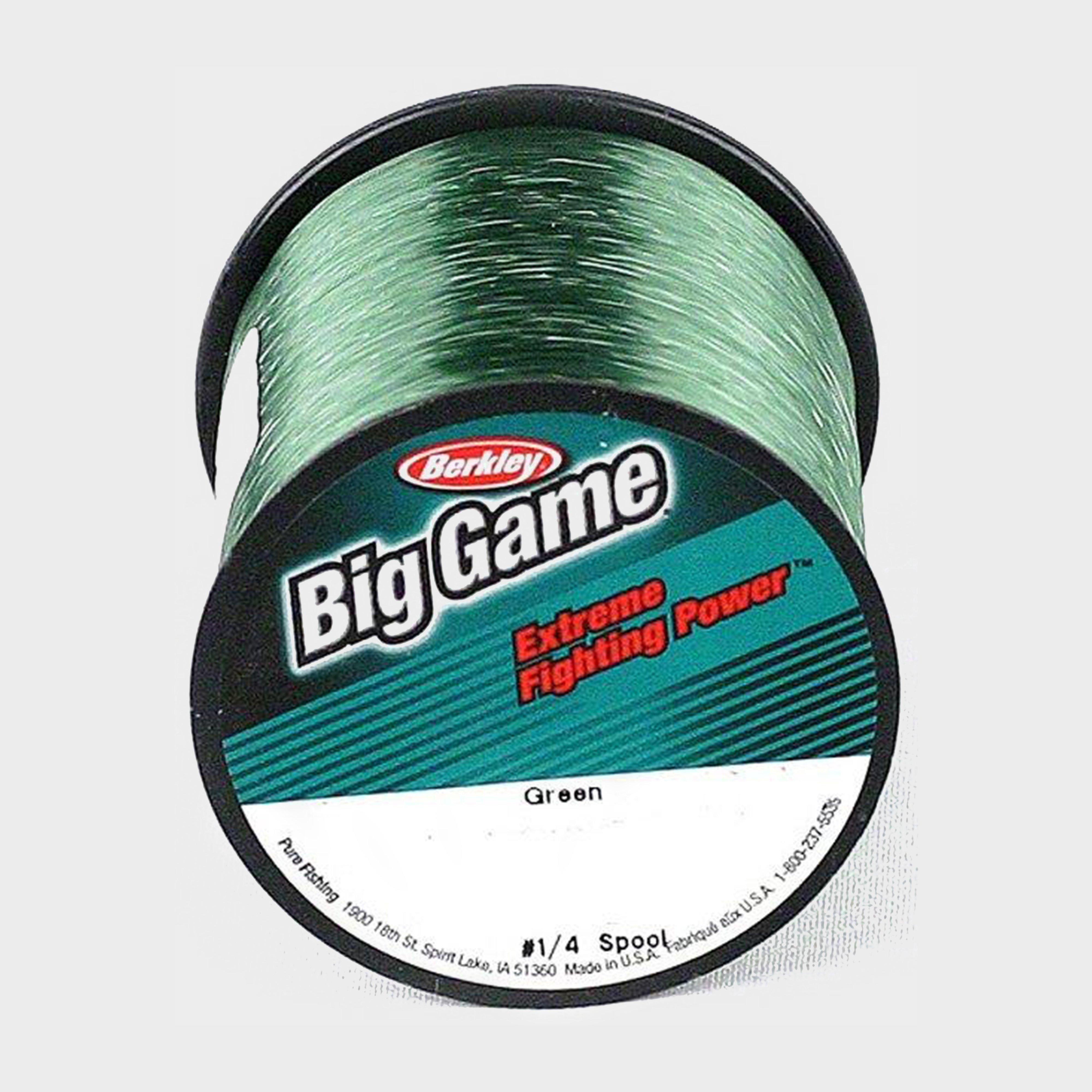 Photos - Fishing Line Pure Fishing Big Game 15lb Green Bulk Spool, Green 