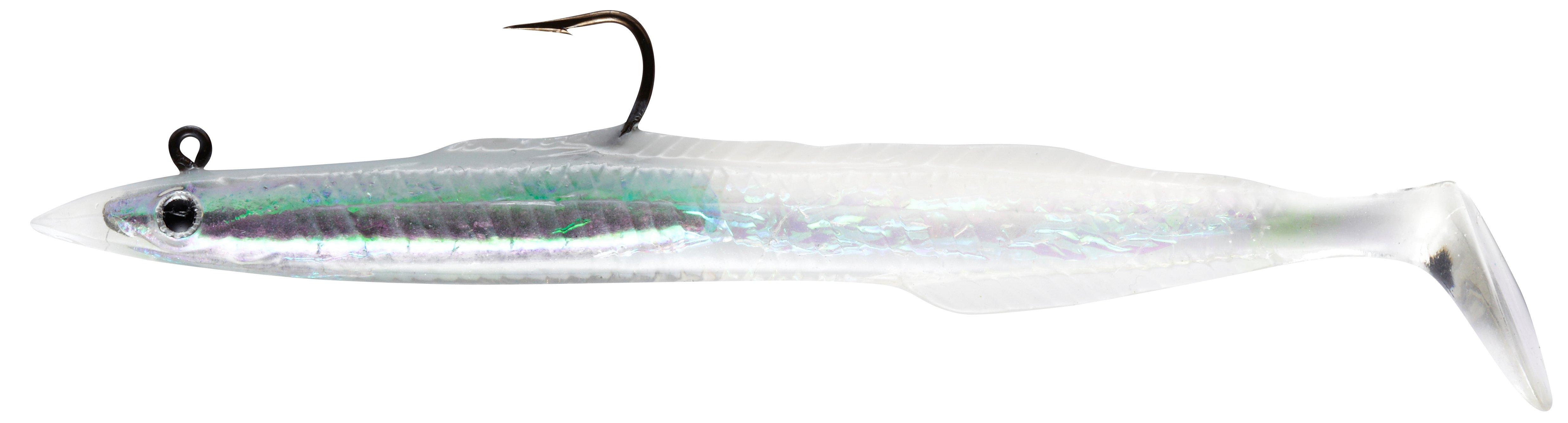 Image of Shakespeare Powerbait Sandeel 4” Lure, Silver