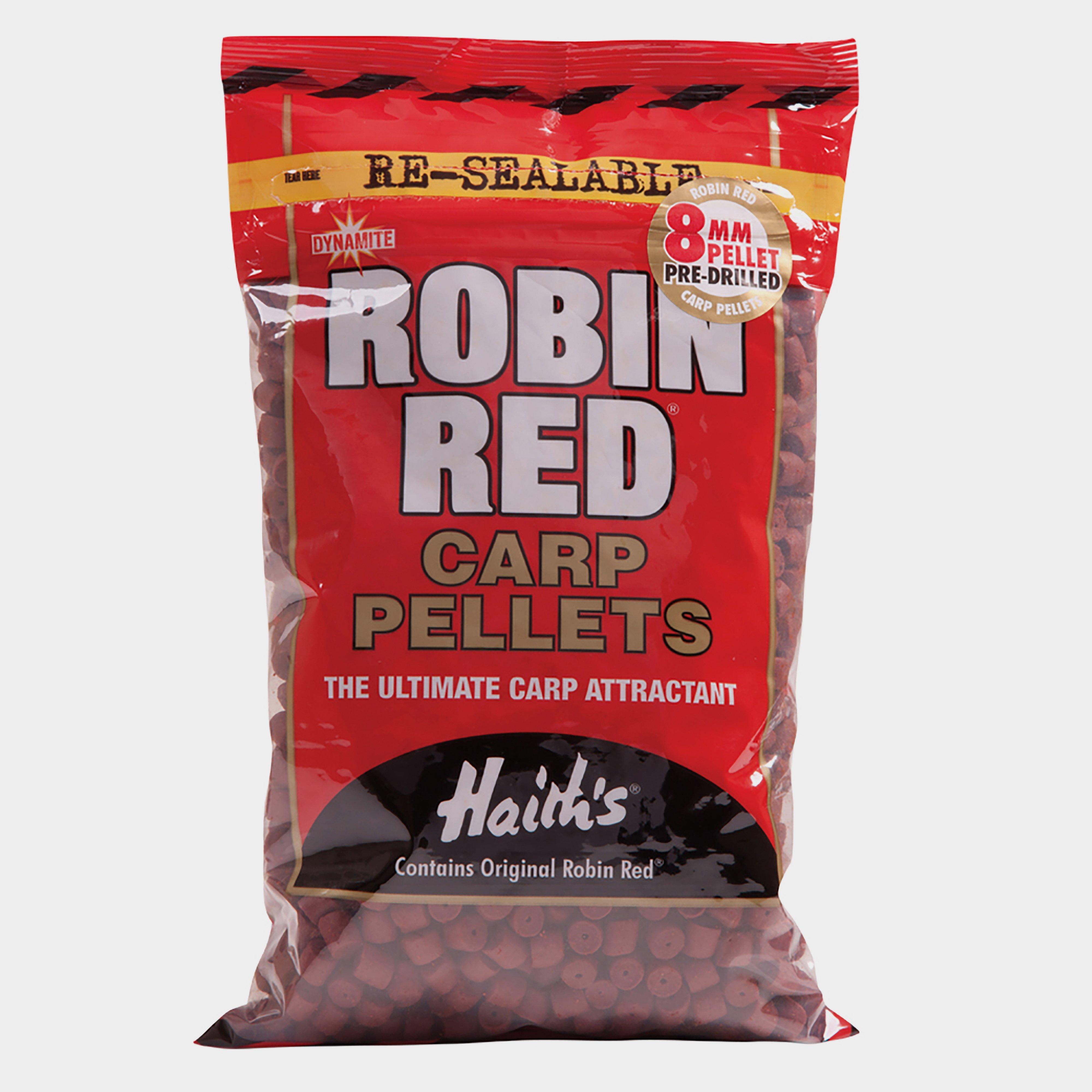 Photos - Bait Dynamite Robin Red Drilled Pellet 8mm, Red 