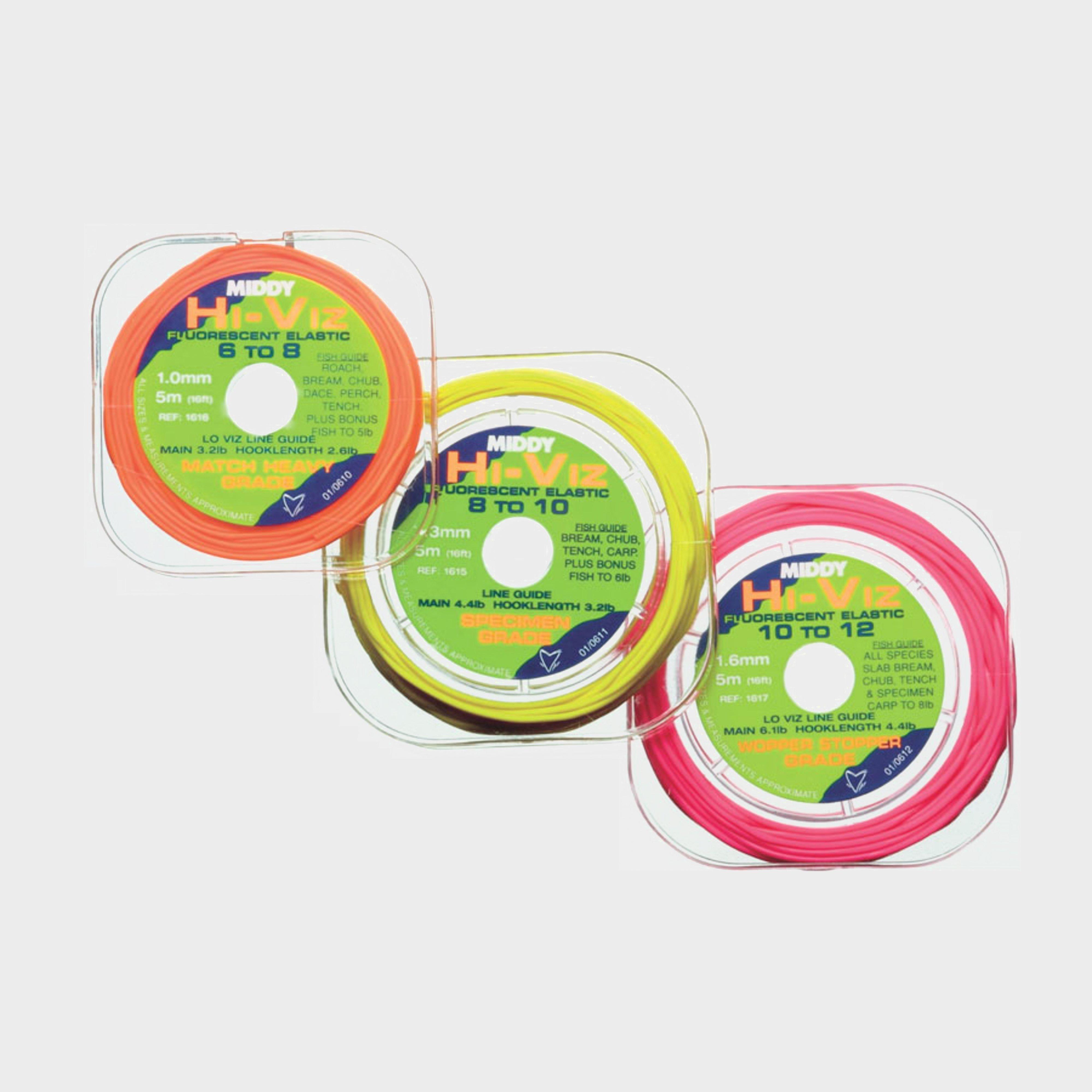 Image of Middy Hiviz Pole Elastic Blue 18 20, Multi Coloured