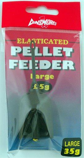 Image of Dinsmores Large Elasticated Pellet Feeder 35g, Black