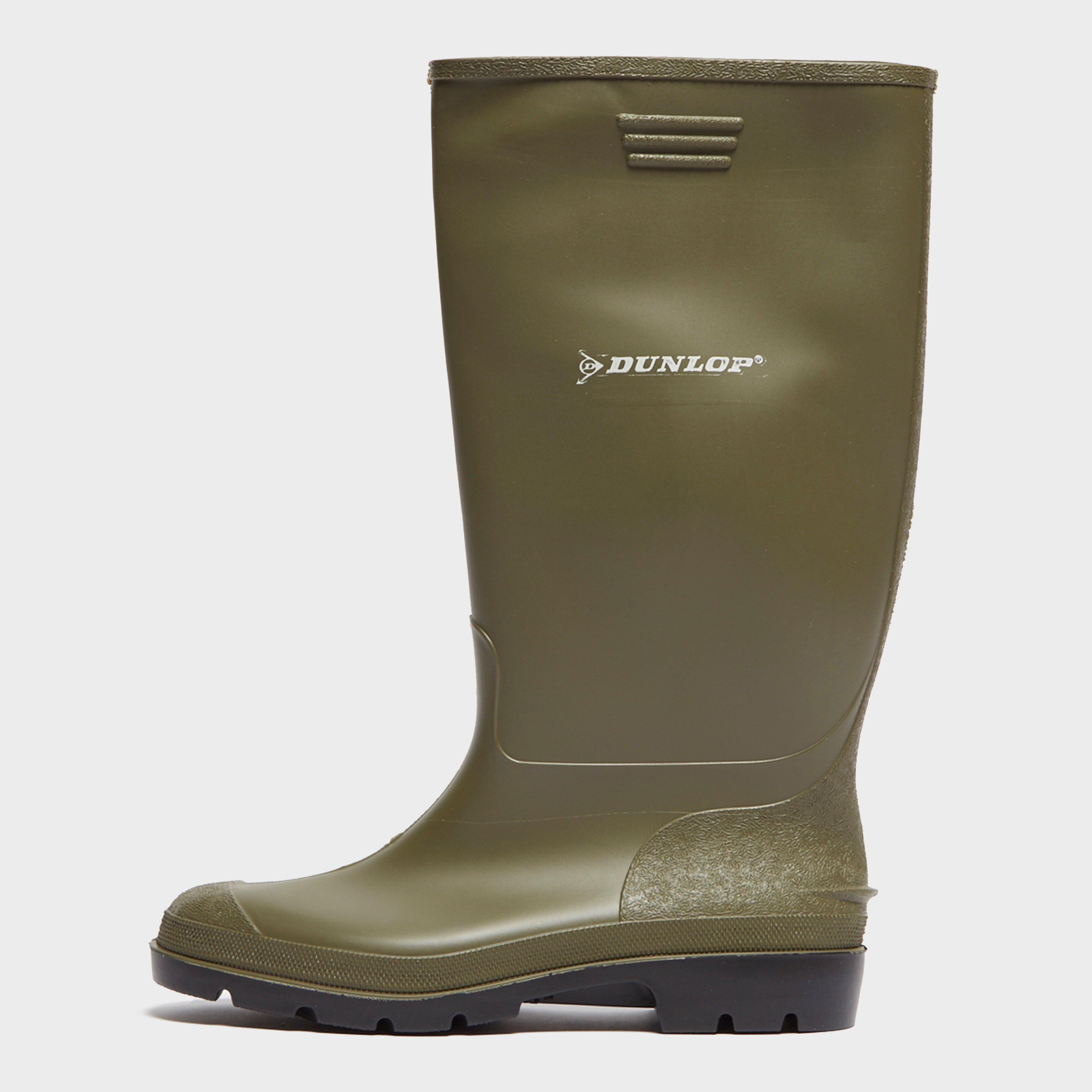 Image of Dunlop Pricemaster Wellington Boots, Green