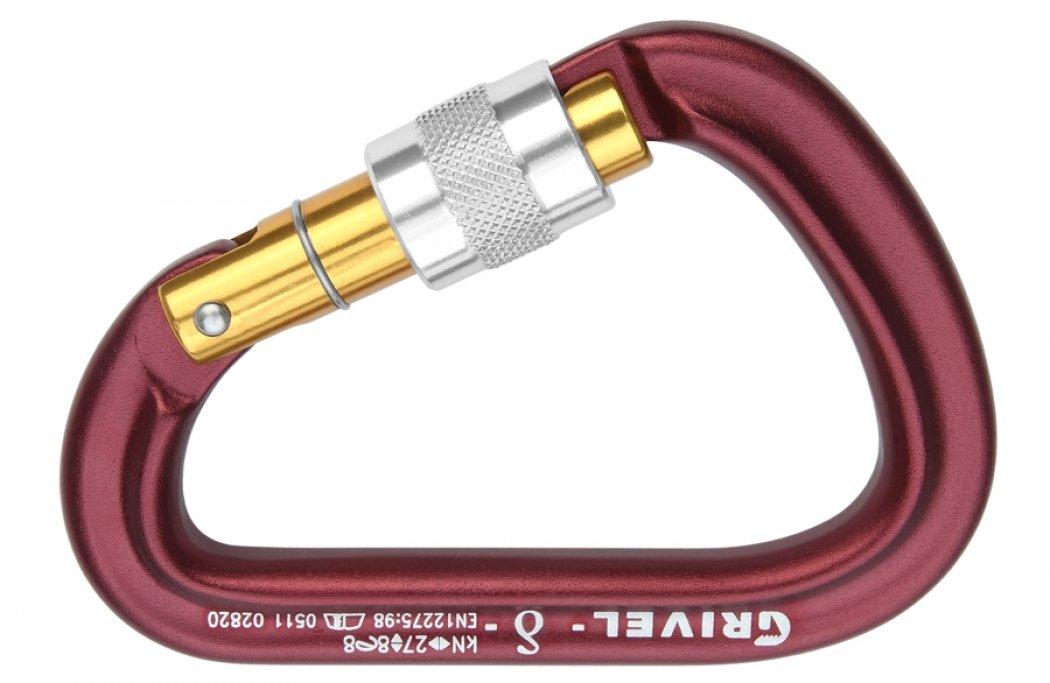 Image of Grivel Delta Screwgate K5N, Red