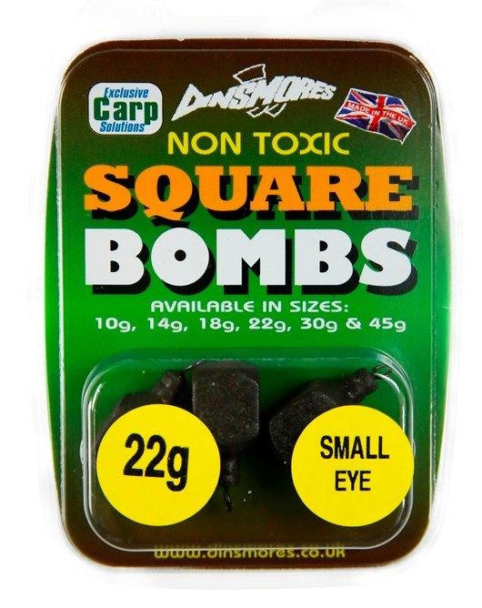 Photos - Other for Fishing Toxic Dinsmores Square Bombs Non- 22g, Black 