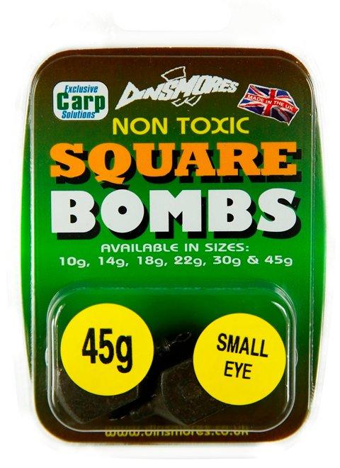 Photos - Other for Fishing Toxic Dinsmores Square Bombs Non- 45g, Grey 