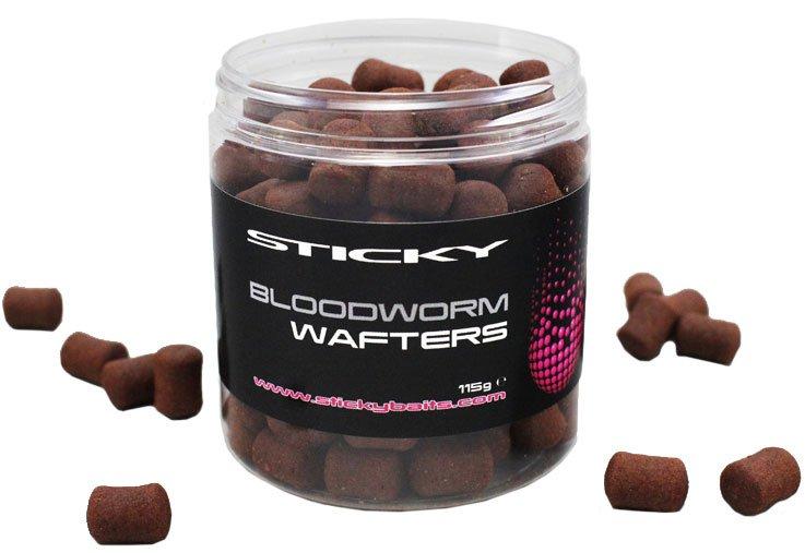 Photos - Bait Sticky Baits Bloodworm Wafters, Brown 