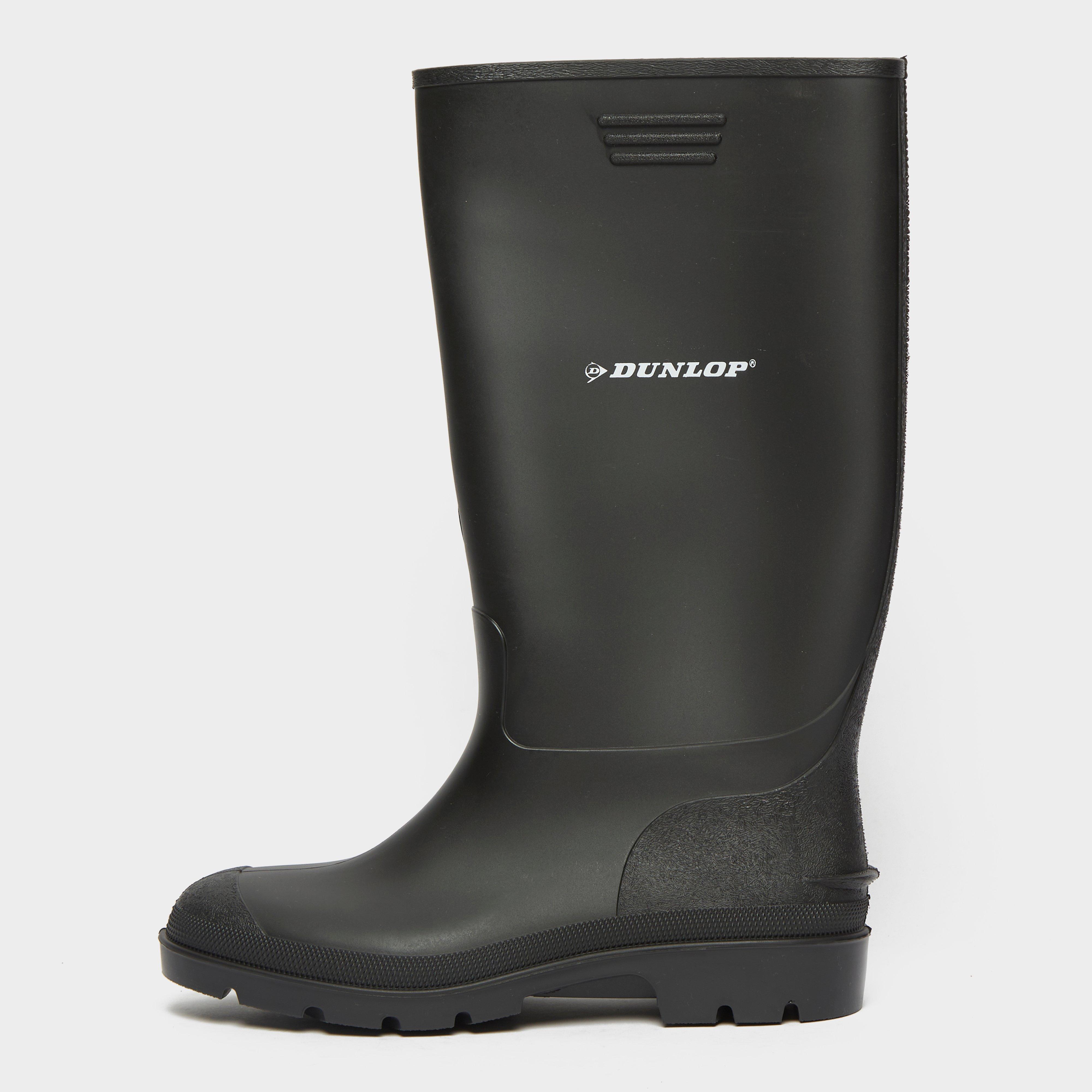 Image of Dunlop Pricemaster Wellington Boots, Black