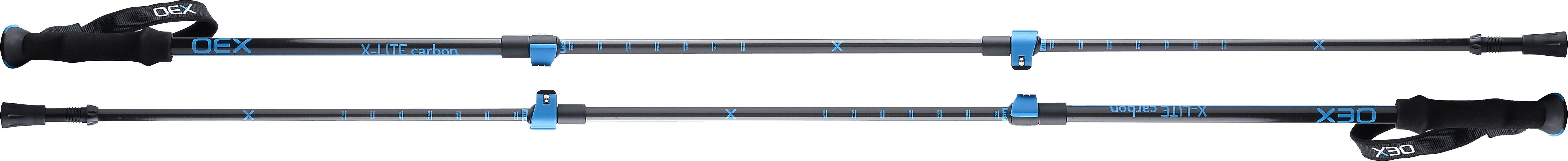  OEX X-Lite Trigger Carbon Trekking Poles (Pair)