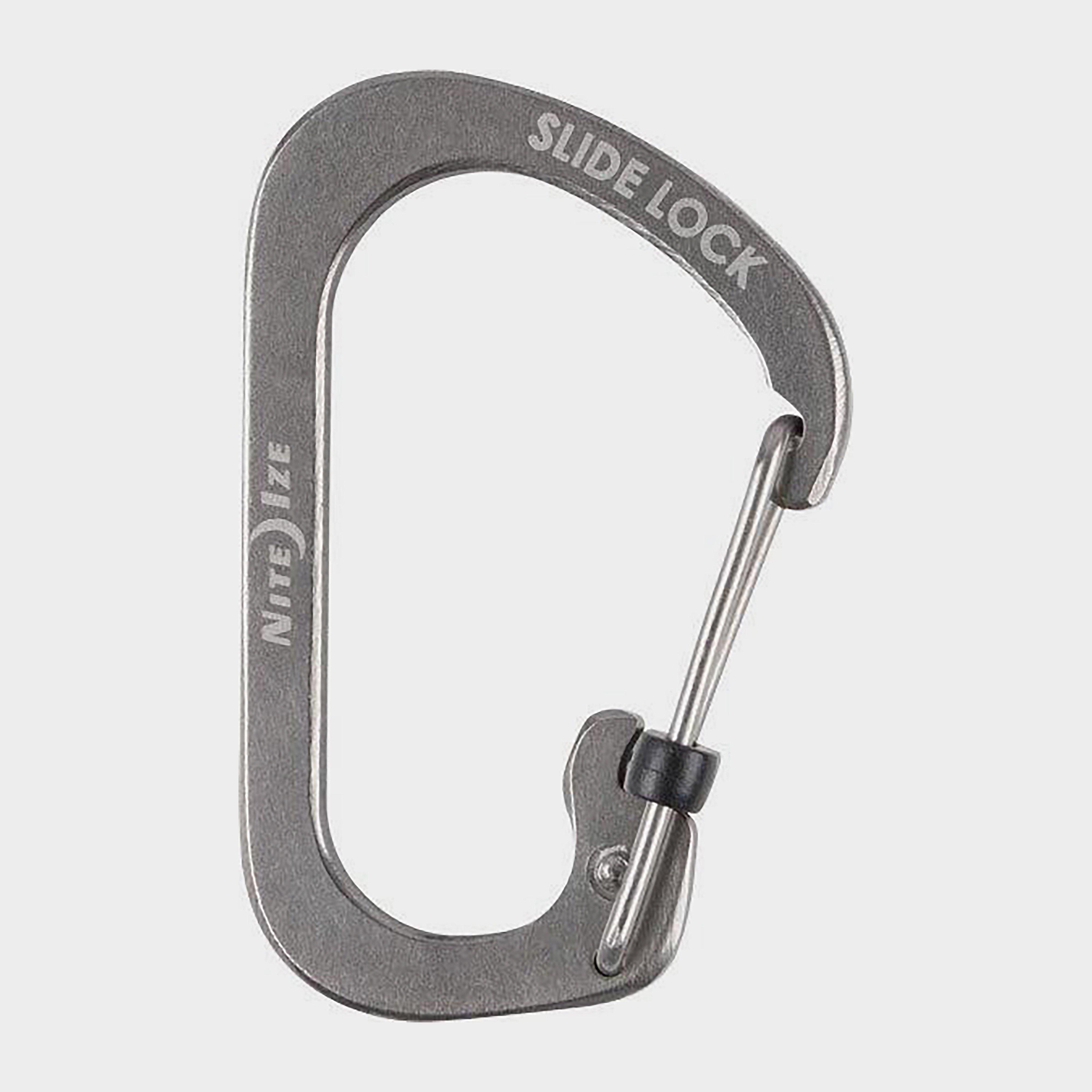 Image of Niteize SlideLock Carabiner #2 (Black), Grey