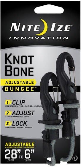 Image of Niteize Knotbone Adjustable Bungee - 5mm, Black