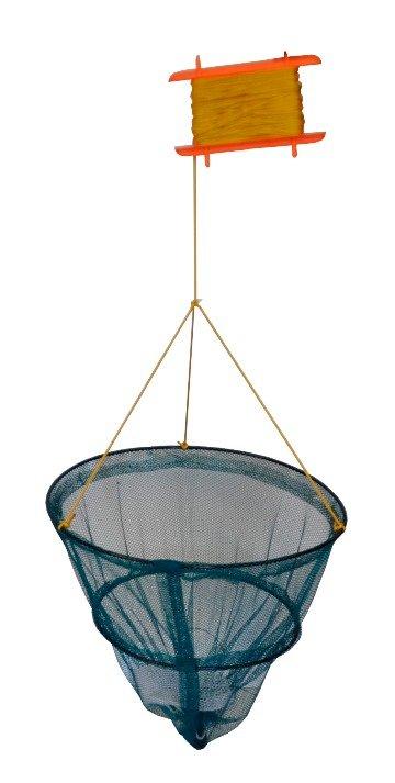 Image of BlueZone 2-Tier Crab Net - 29cm, Blue