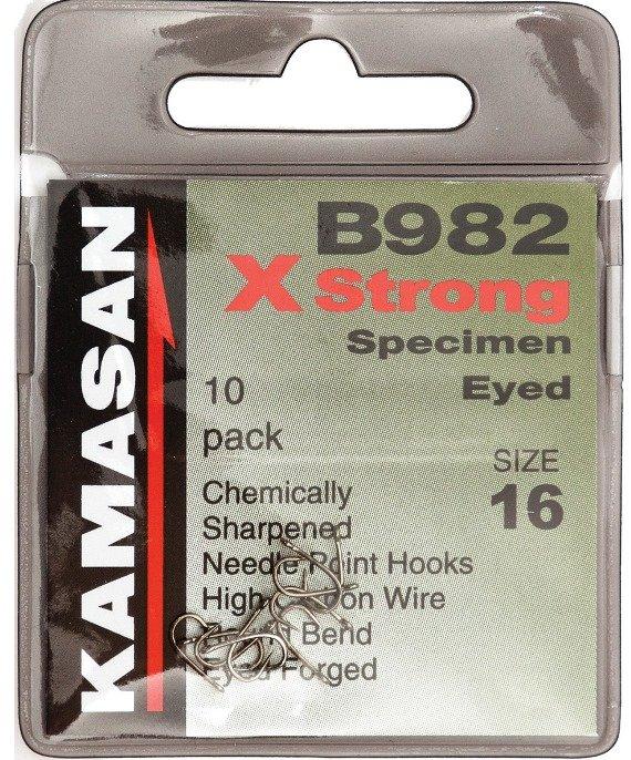 Image of Kamasan Hook Eyed B982 Size 20 10pk, Pink