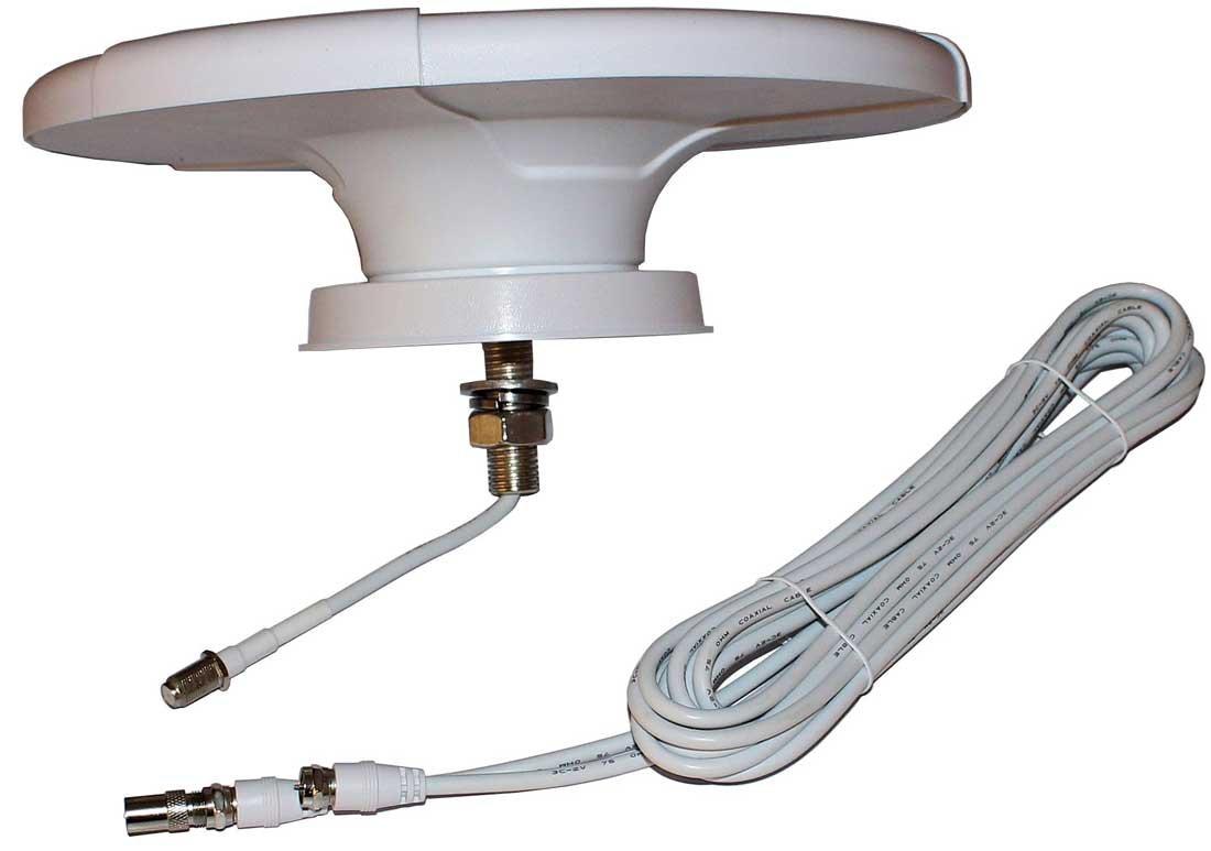  Falcon Roof Mount Omni-directional UFO Digital TV Antenna, White