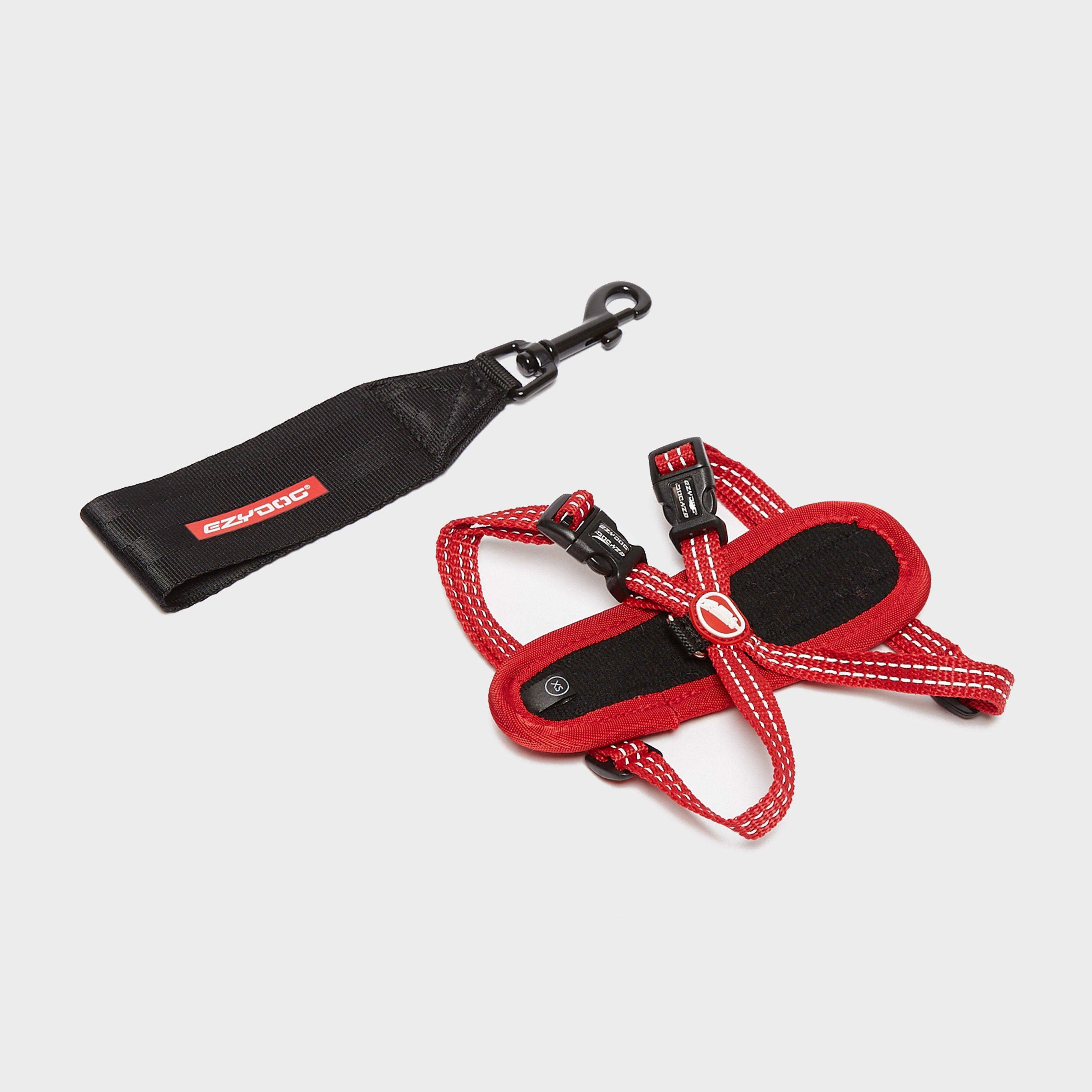 Image of EzyDog Chest Plate Dog Harness (XS), Red