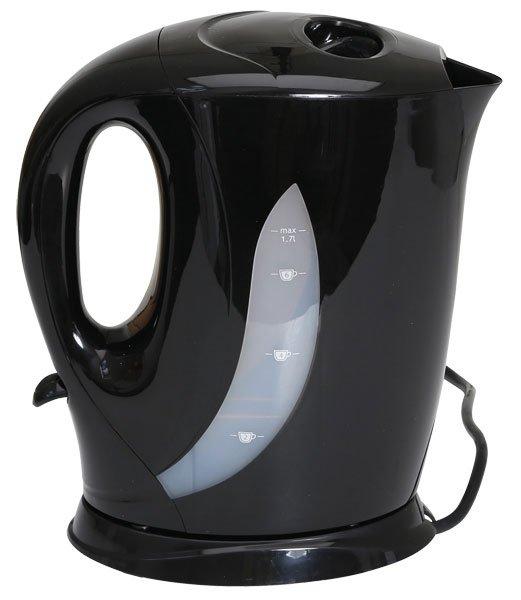 Image of Quest 1.7L Black Low Wattage Kettle, Black