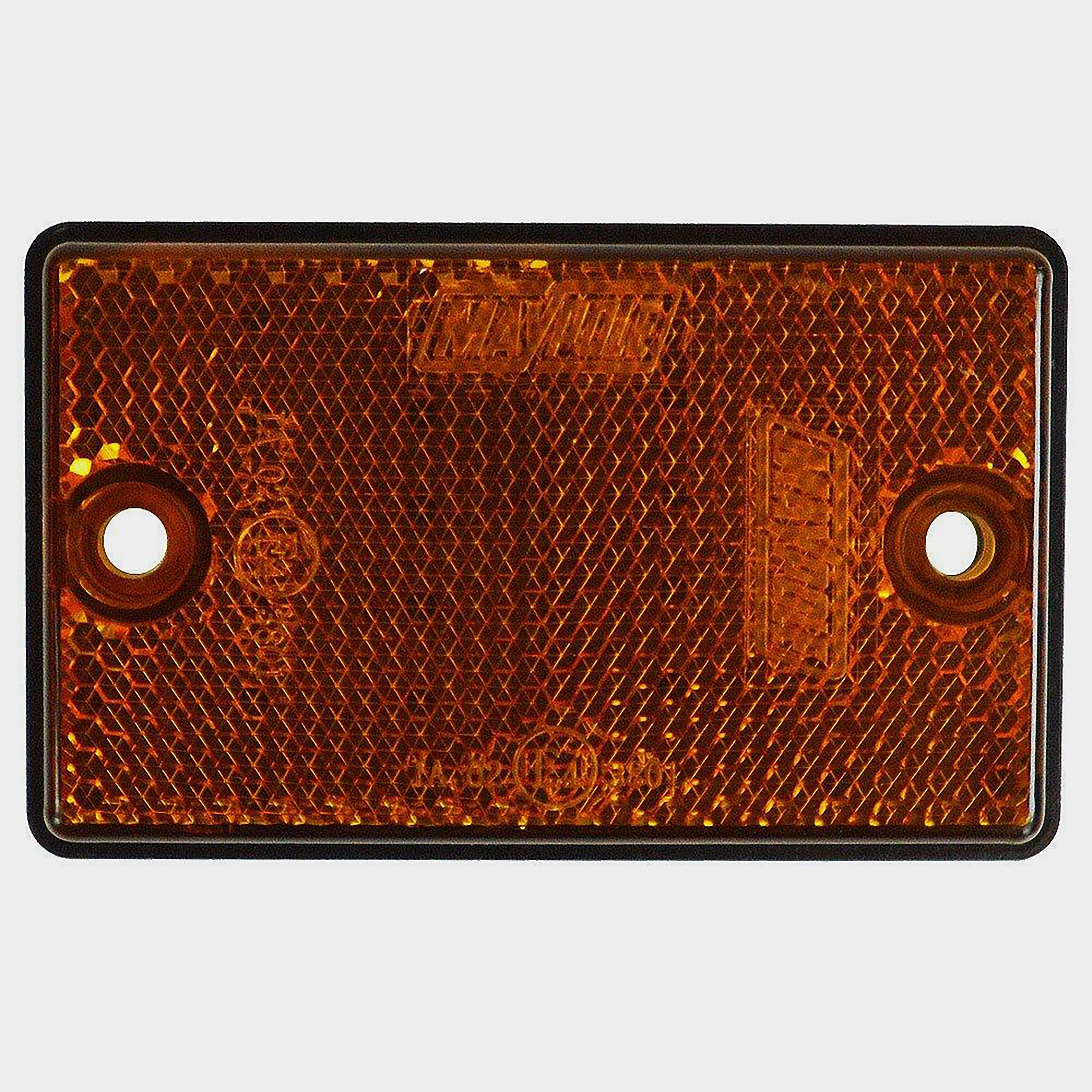 Image of Maypole Amber Oblong Reflector SA, Orange