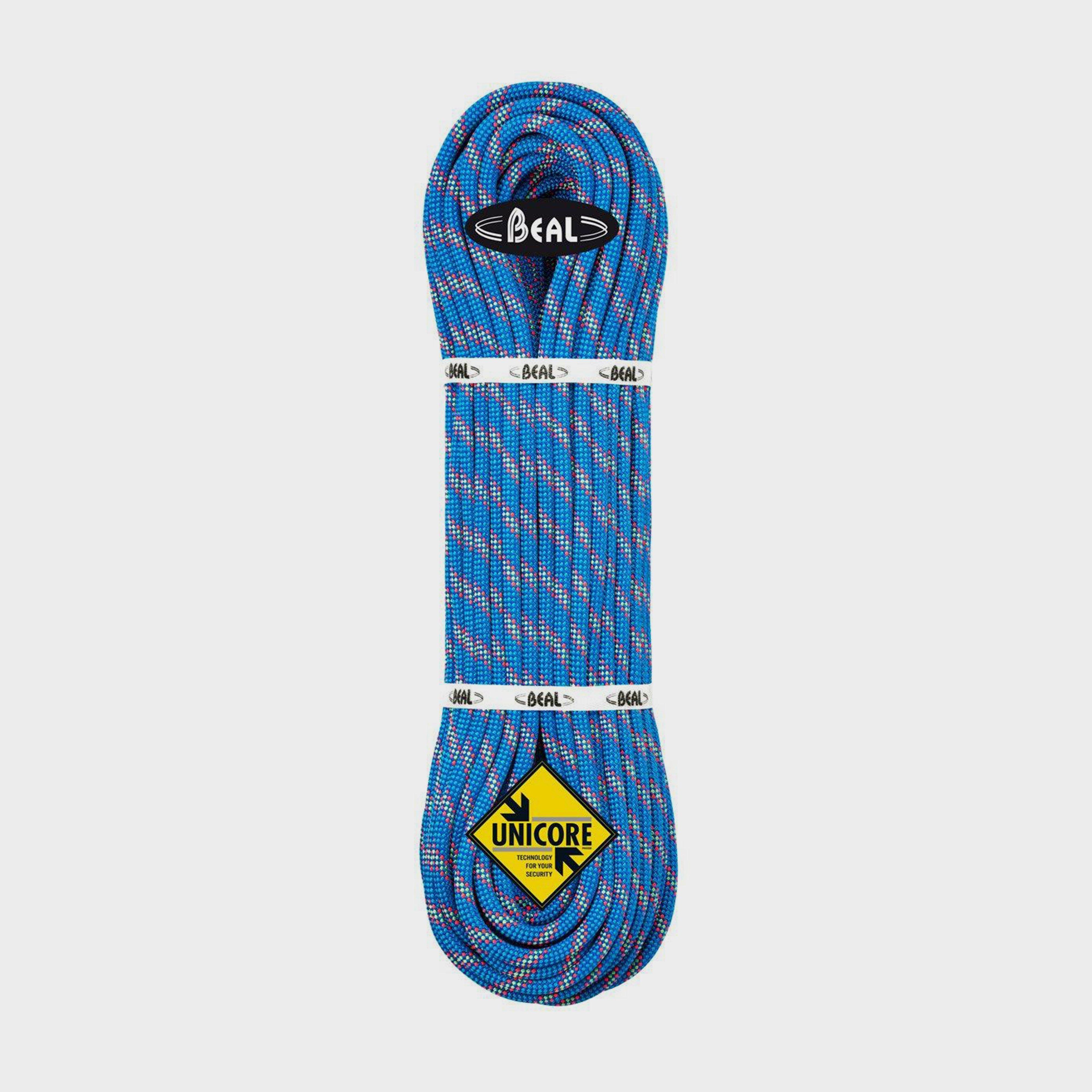 Image of Beal Booster III 9.7mm Dry Cover Climbing Rope (70m), Blue