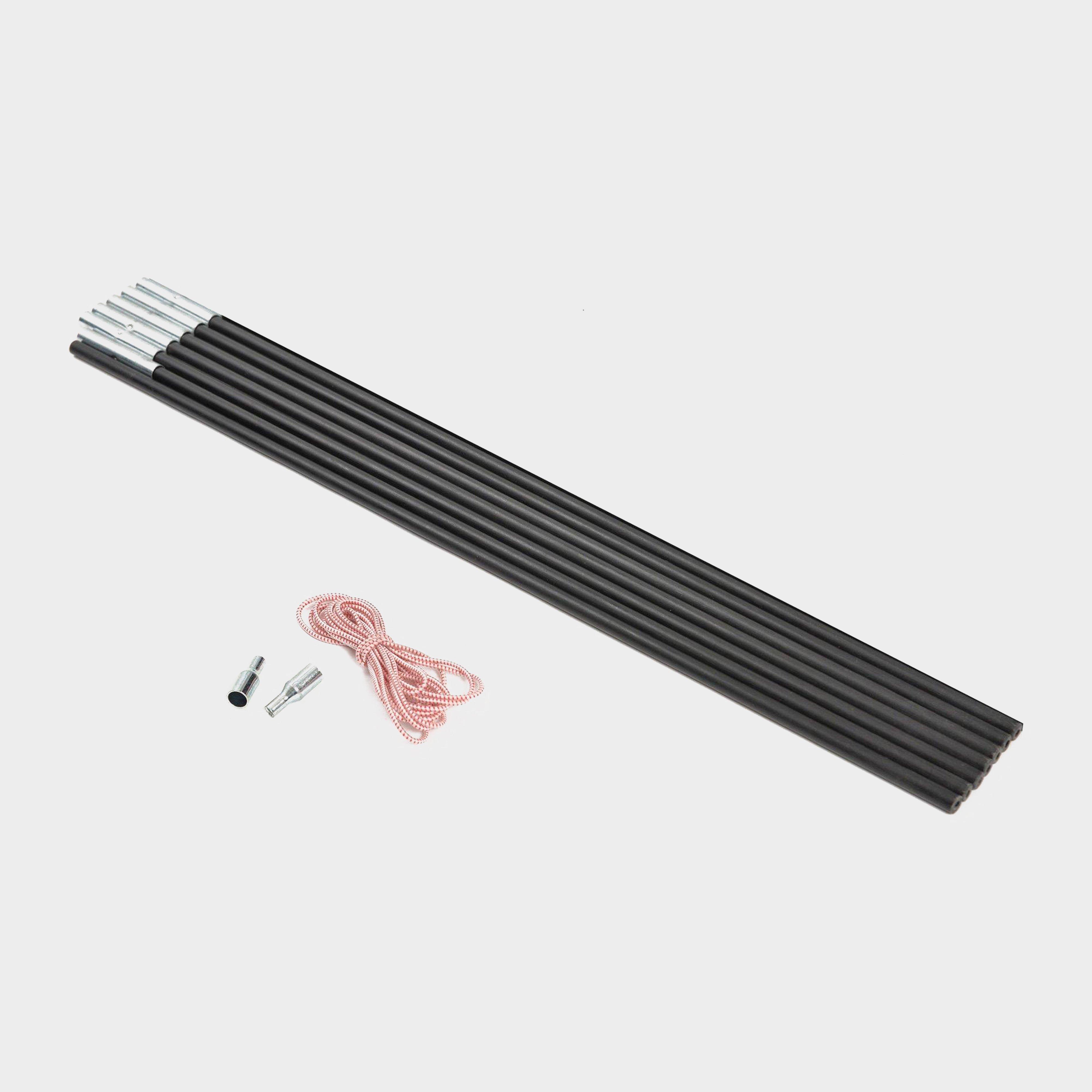 Image of HI-GEAR Fibreglass Pole Kit 7 Section 7.9mm, Black