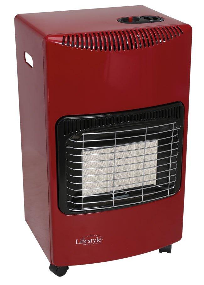  Quest Large Gas Cabinet Heater (Fire Red), Red